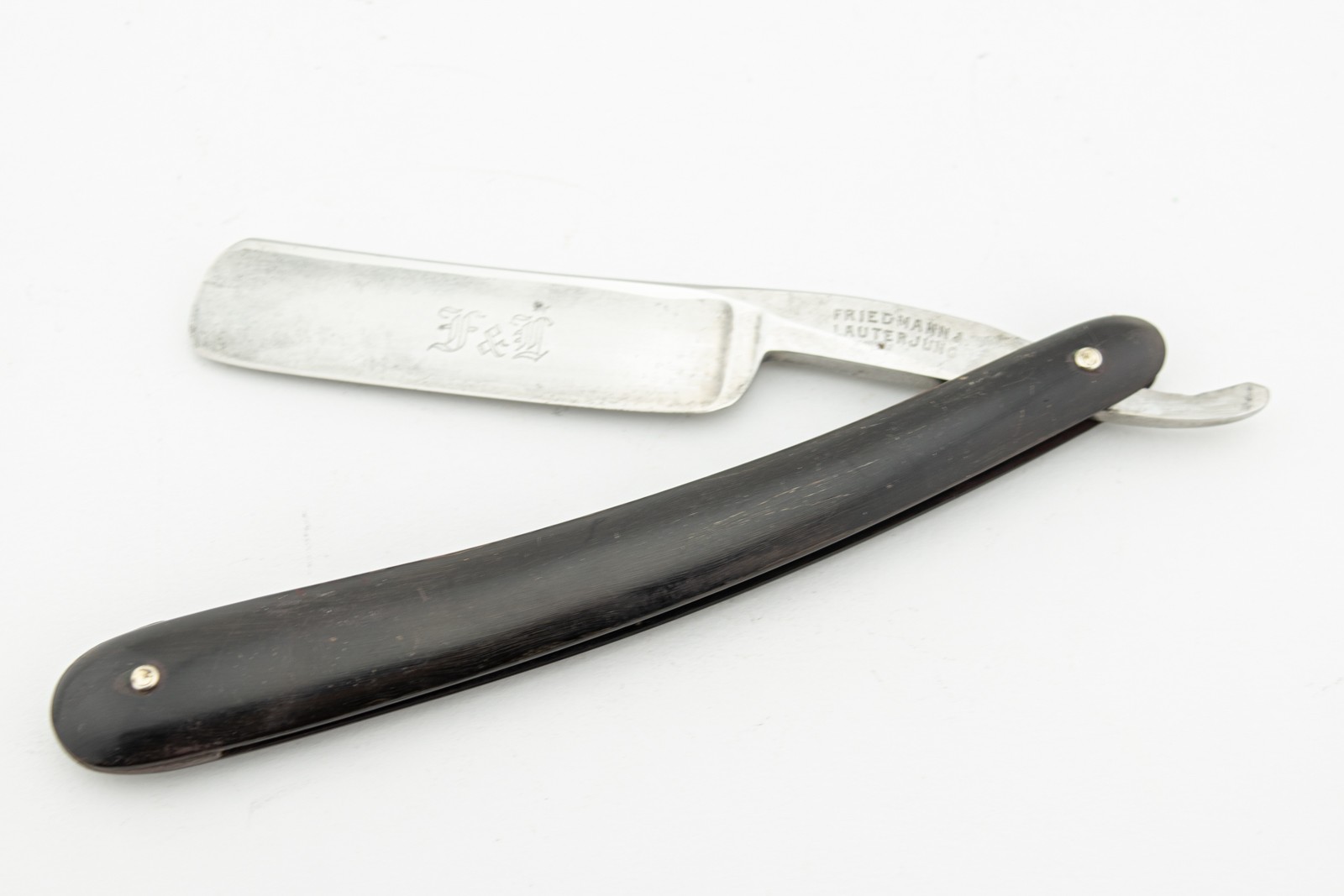 Massive Straight Razor 6/8 Friedmann & Lauterjung New York City SR1787
