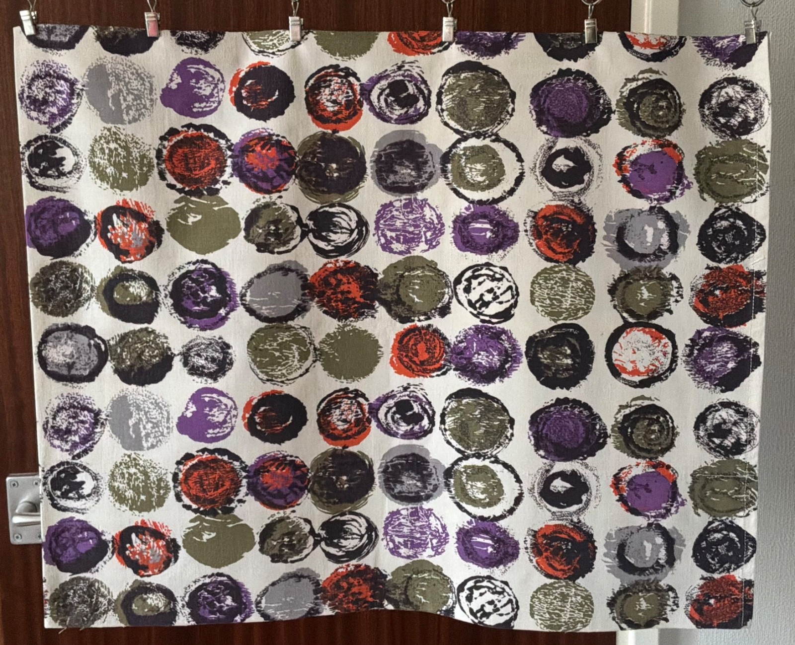 Vintage 1950s Heals Ducatoon  Fabric Lucienne Day