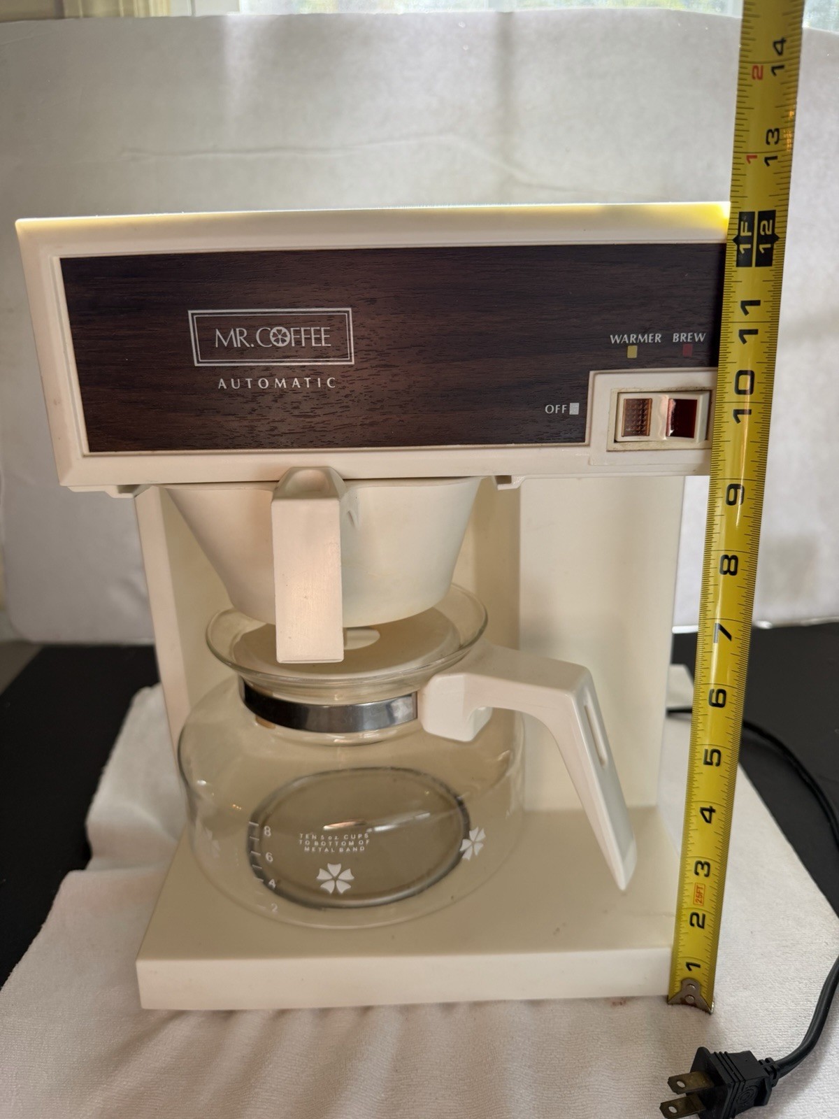 1980\'s Mr. Coffee Model CB-600 Automatic Coffee Maker Tested and Works Vintage