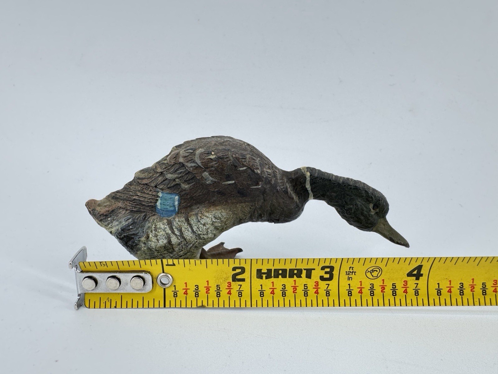 Antique Austrian cold-painted bronze Mallard Duck figurine