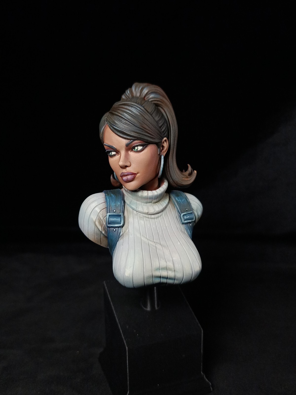 Lana Kane (Archer) \\ Oil painted Resin printed 1\\6 Bust