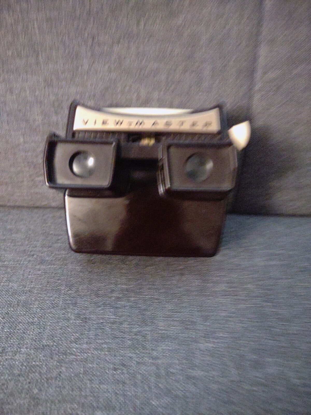 VTG Sawyer's Viewmaster Lighted Stereo Viewer View Master Brown Bakelite 50's