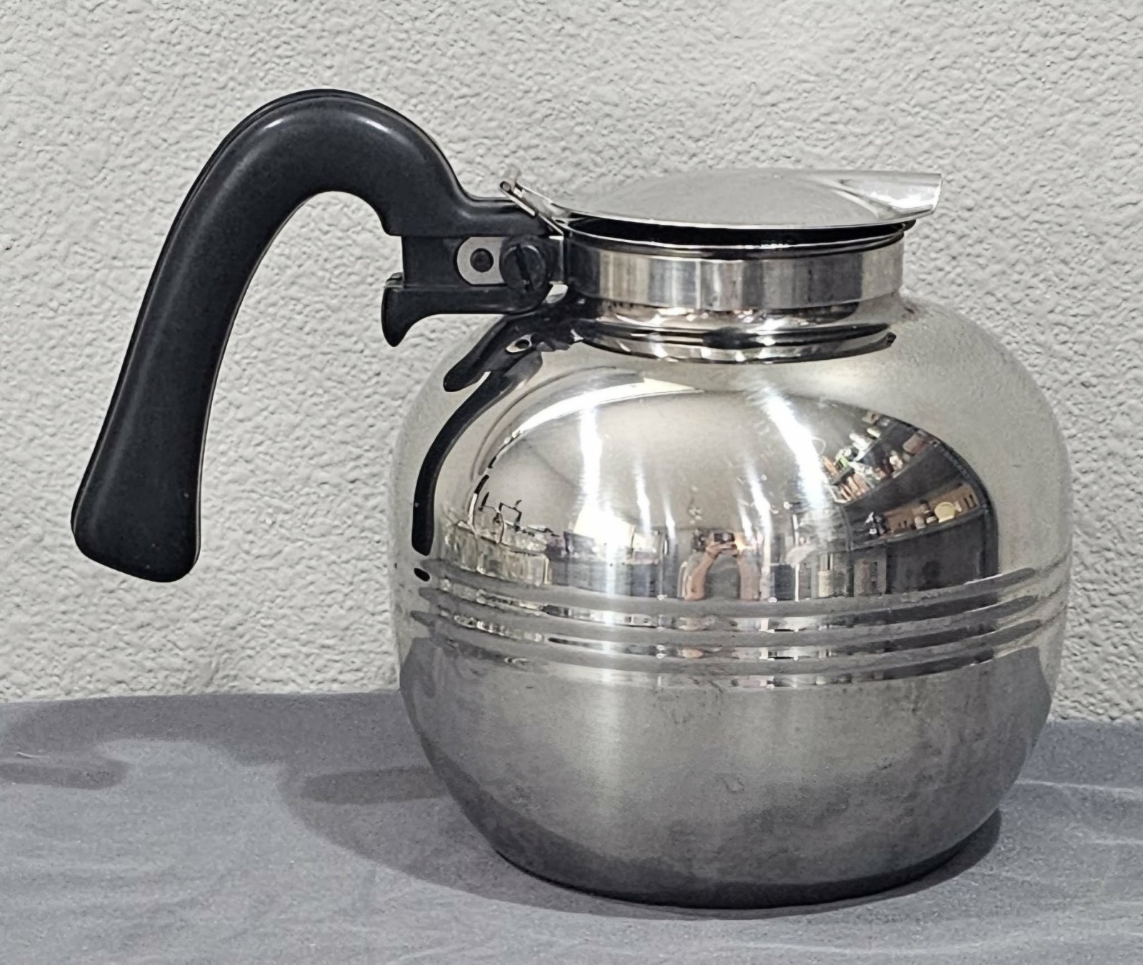 Vintage Bloomfield Industries Coffee Pot Carafe LMB-12  18-8 Stainless Steel USA