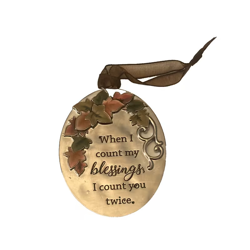 Ganz When I count my blessings, I count you twice Decorative Ornament Ganz When I count my blessings, I count you twice Decorative Ornament