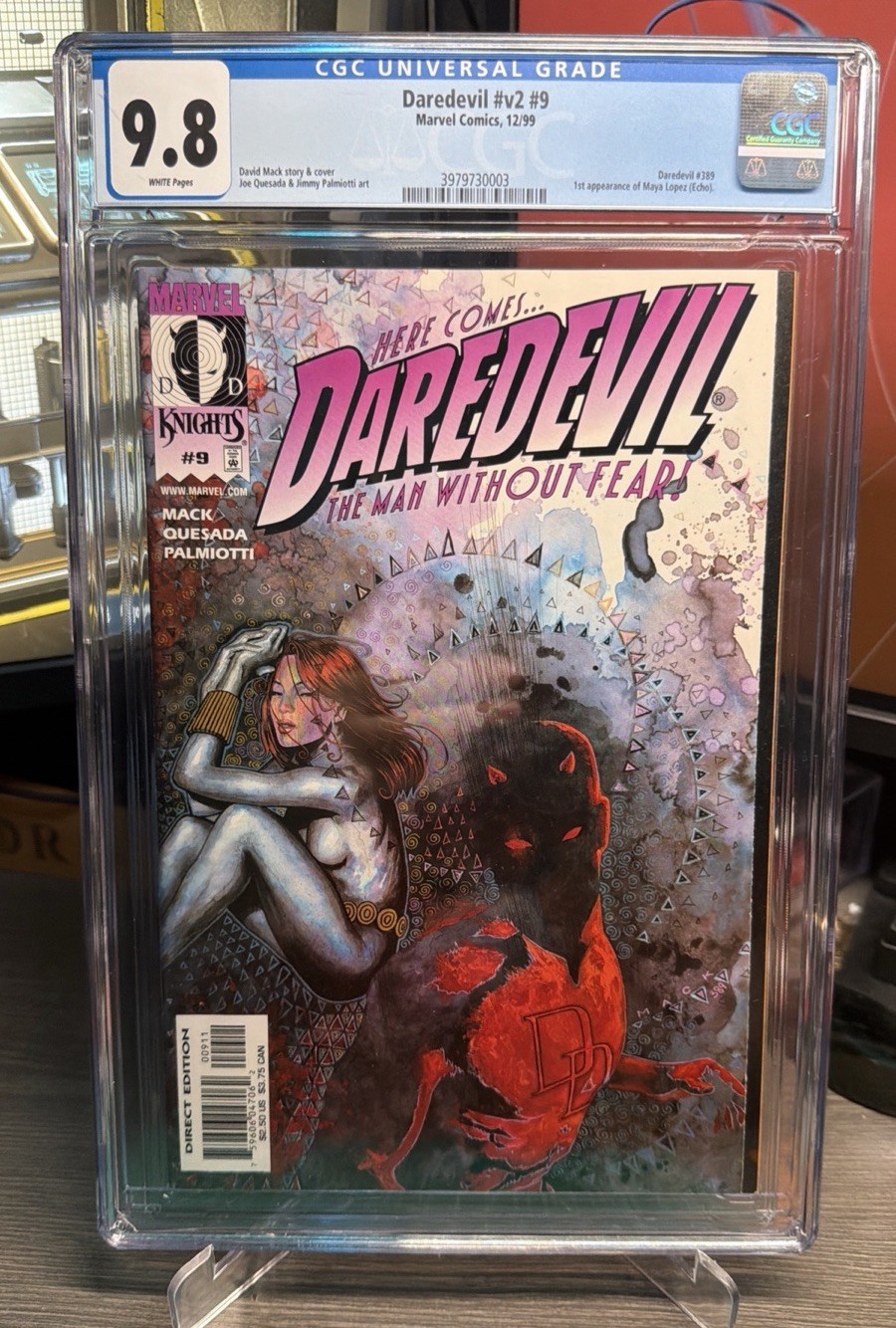 💫 CGC 9.8 DAREDEVIL V2 #9 - First Appearance of Maya Lopez - ECHO
