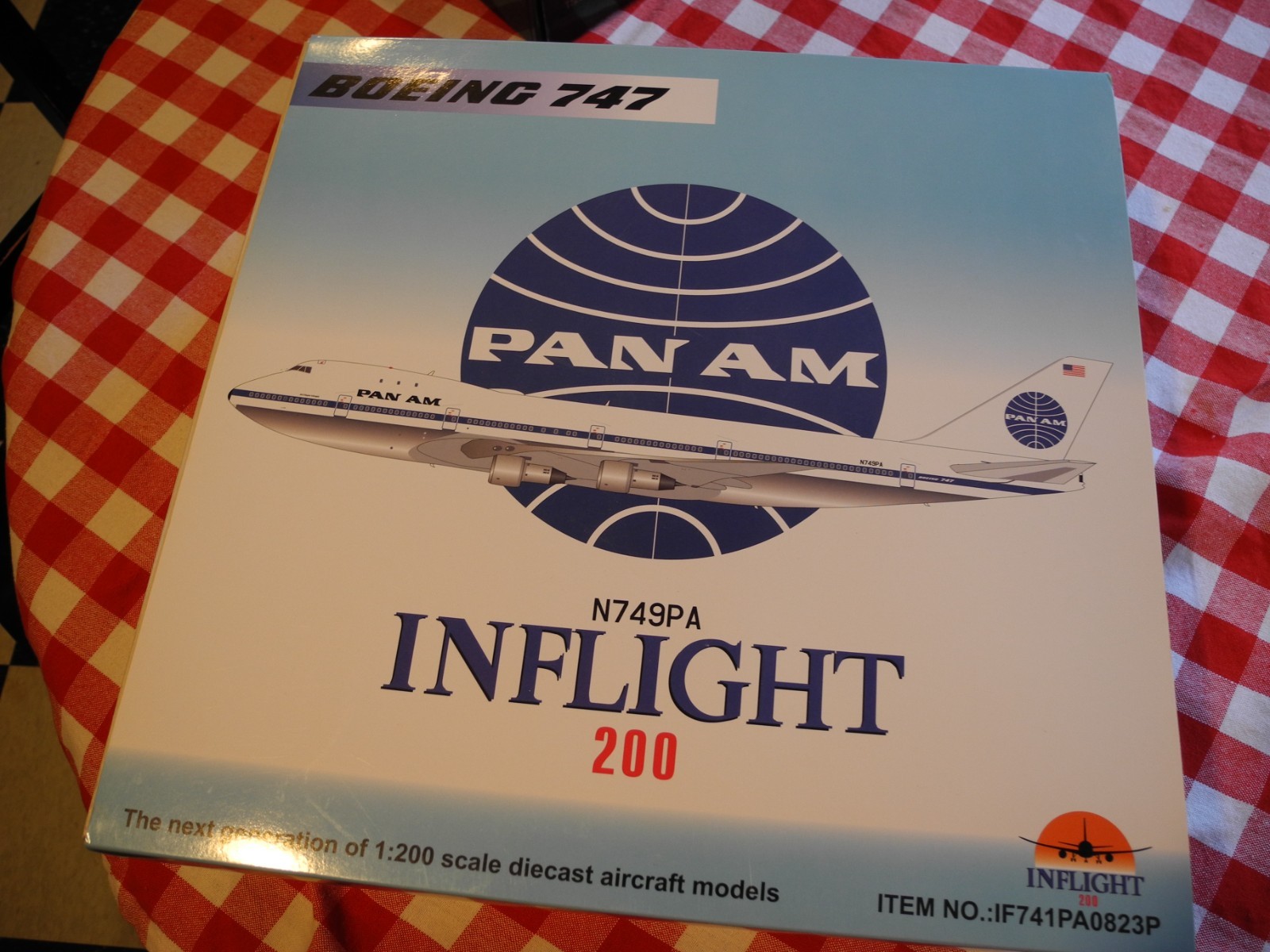 Collector's FIND Inflight 1 200 Boeing 747 PAN AM, Hard to Find Collector's FIND Inflight 1 200 Boeing 747 PAN AM, Hard to Find