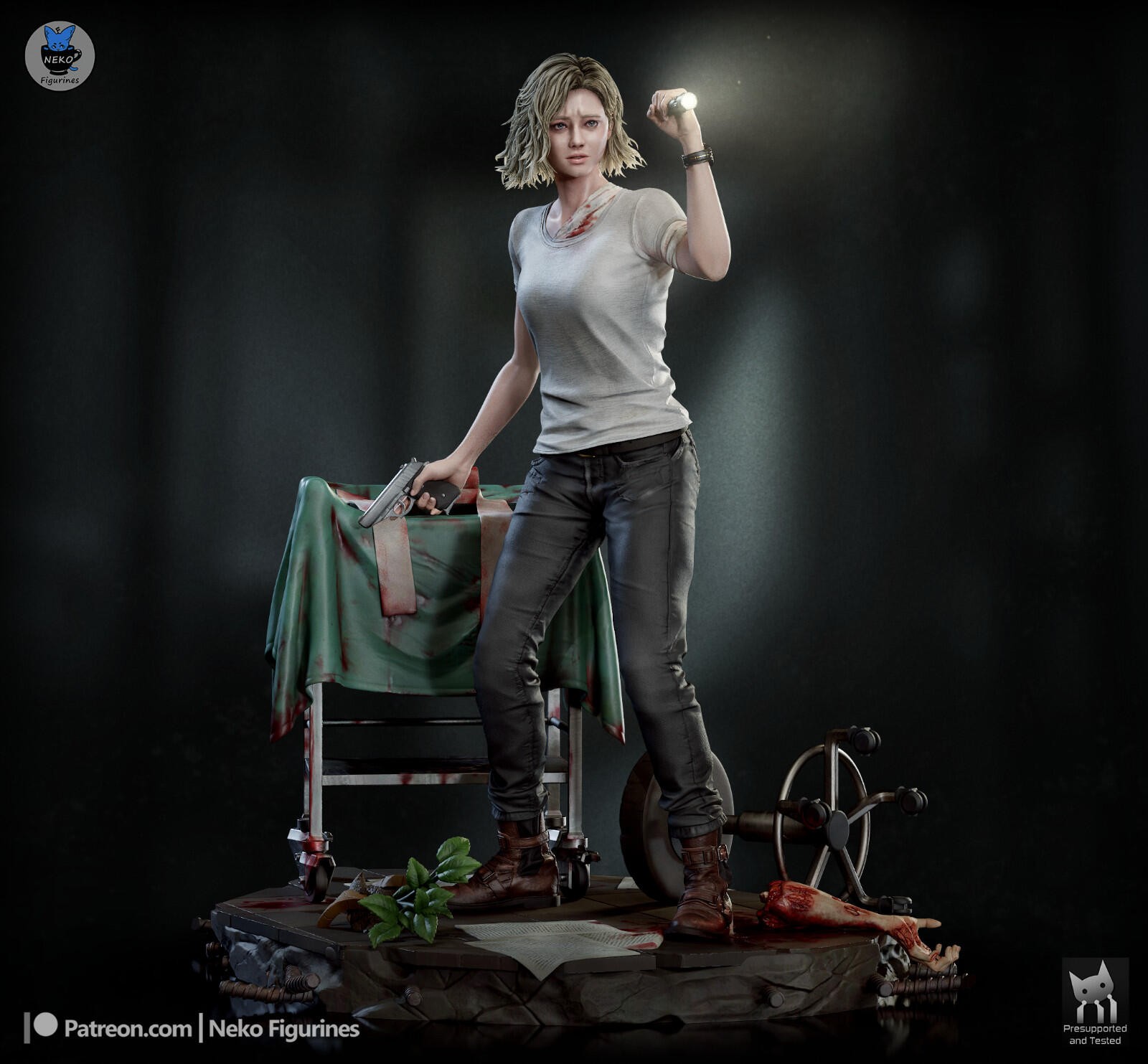 Grace Ashcroft | Resident Evil: Requiem | High Quality Unpainted Resin Kit 1:8