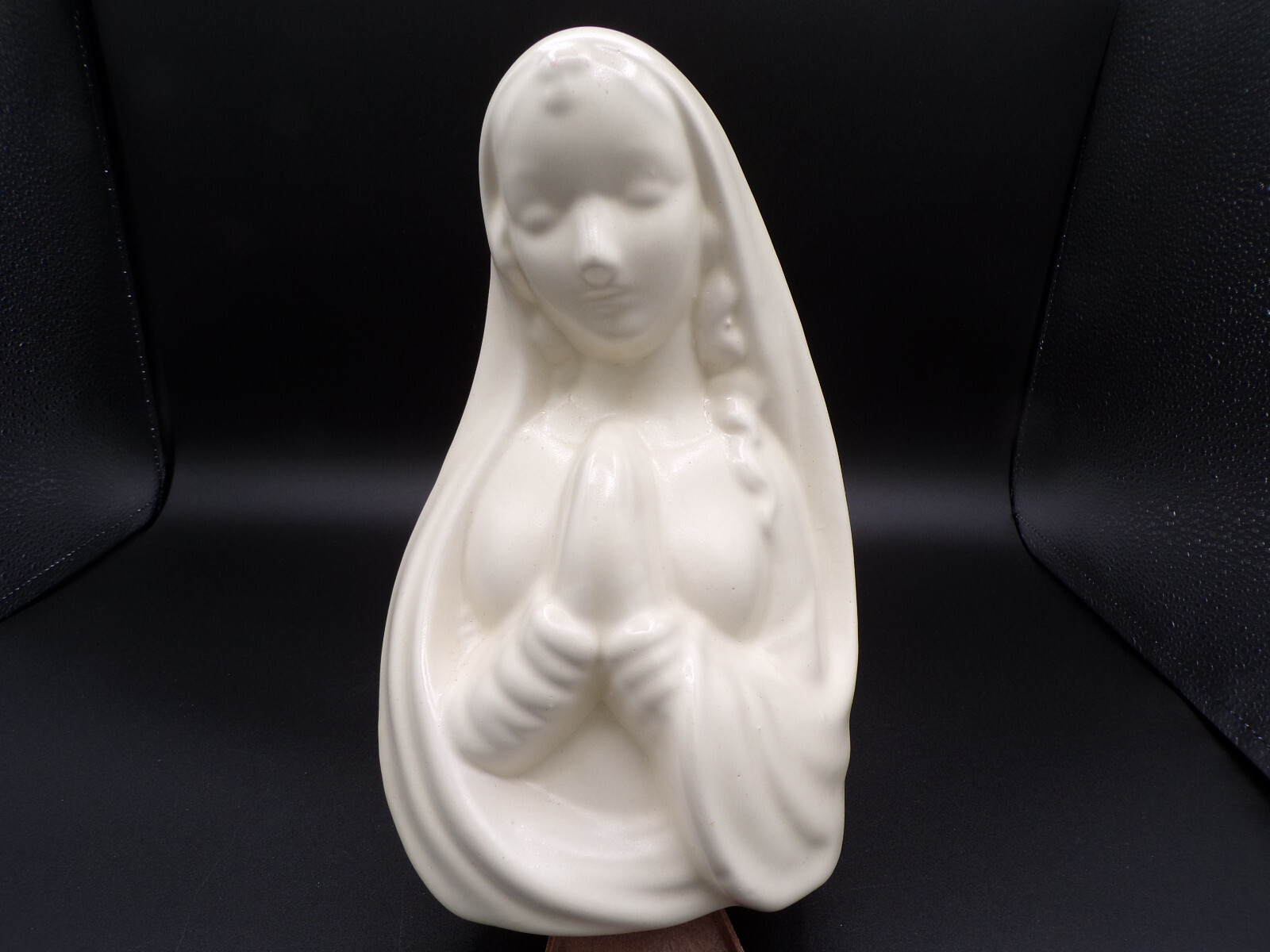 Vintage  Haeger USA Madonna Mary Planter Vase Pottery 9
