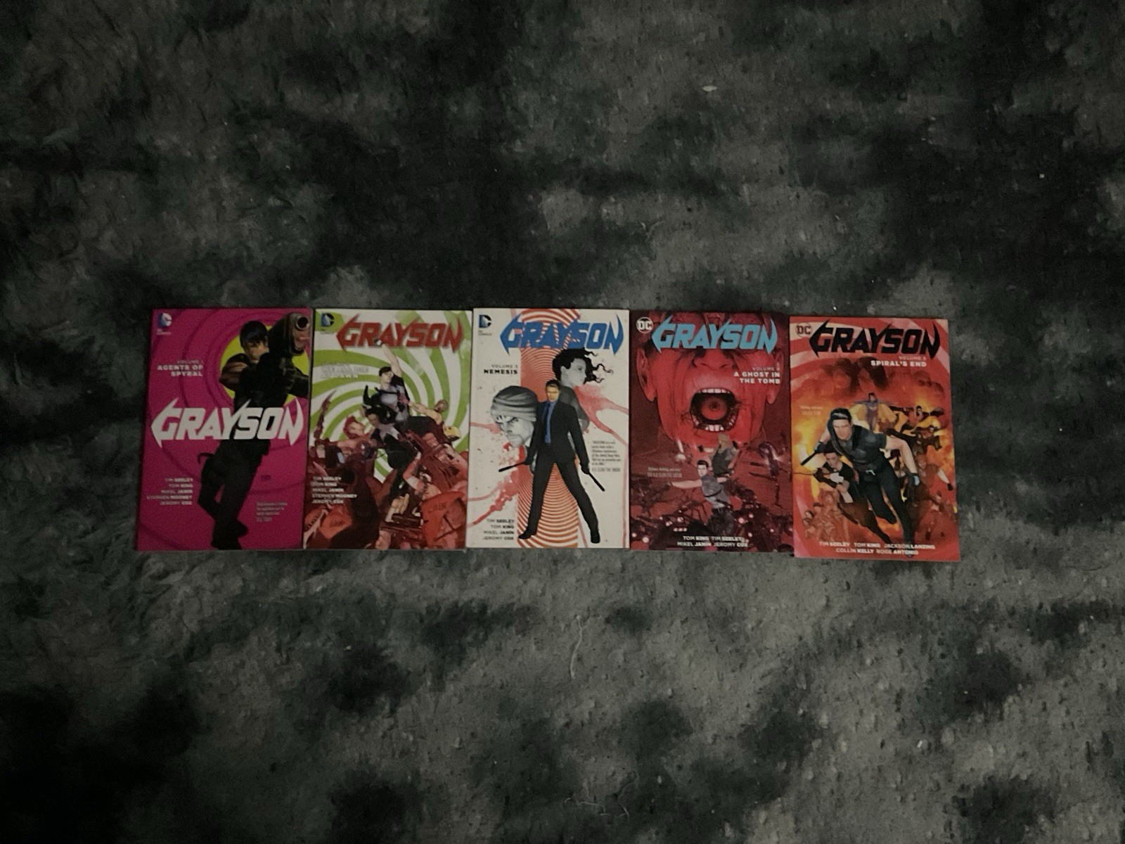 Grayson Vol 1-5 TPB DC Comics