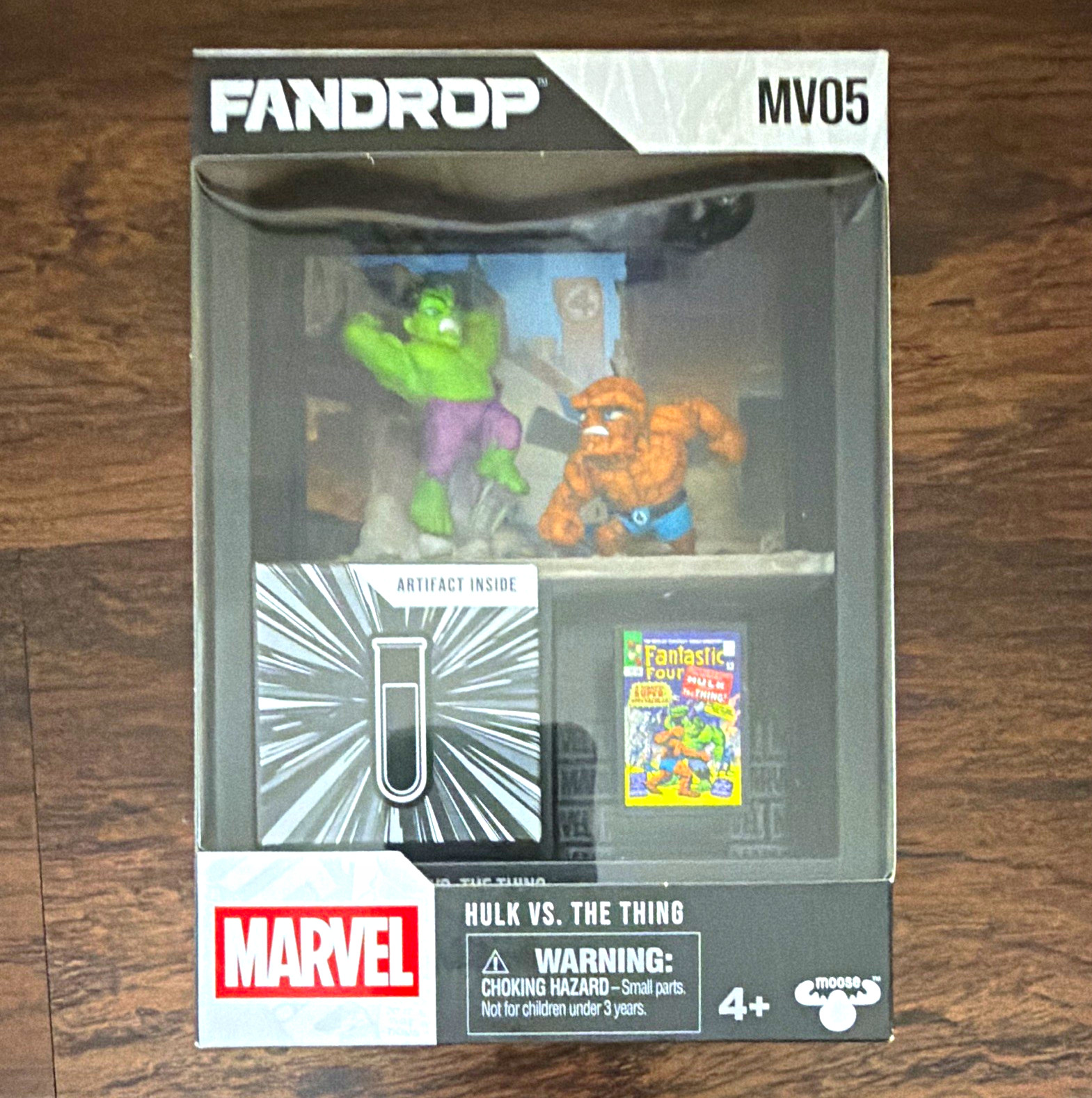 Marvel Fandrop Hulk vs The Thing Collectible Set Diorama Artifact New NIB