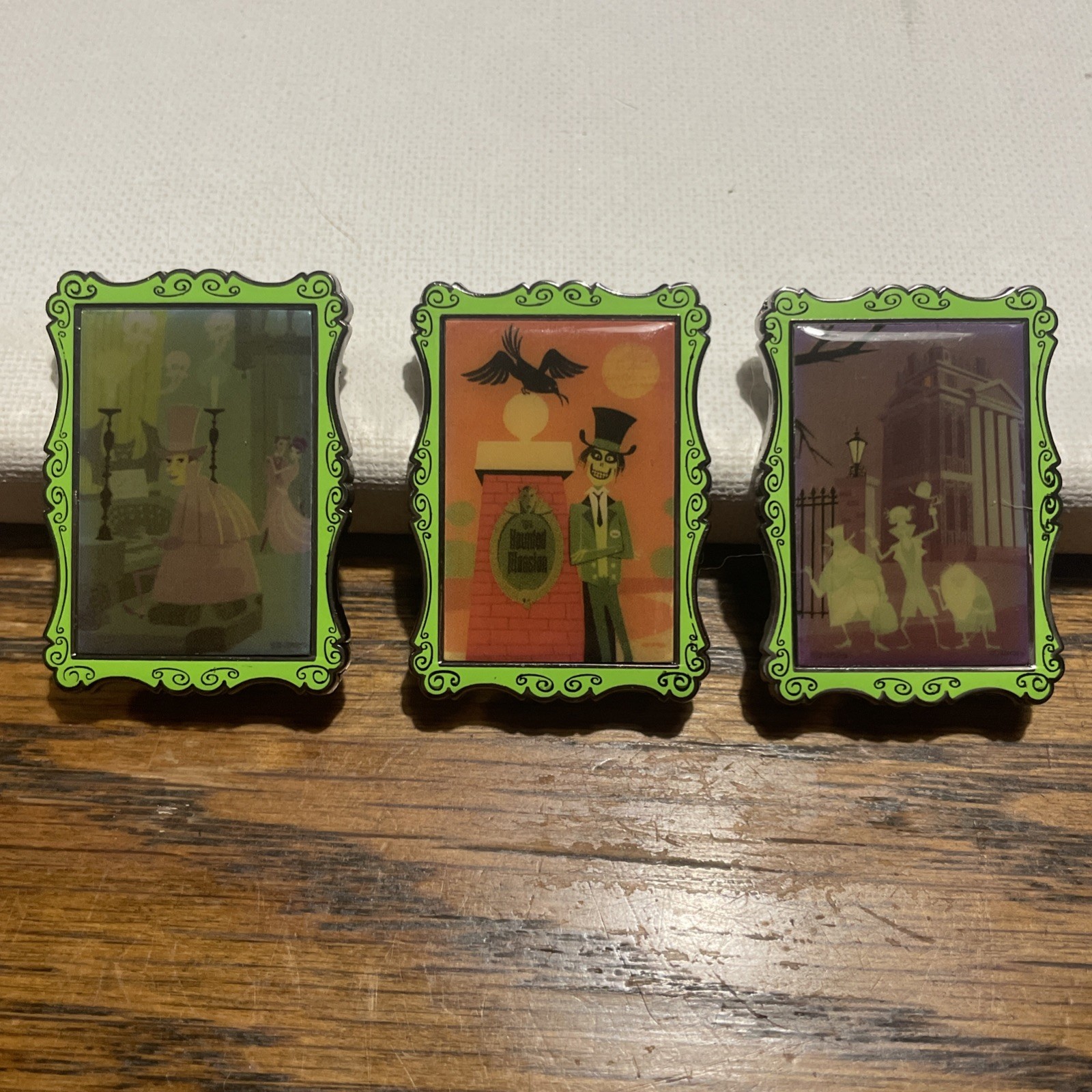 Disney Pins- Haunted Mansion 40th Anniversary 3 pins by Artist SHAG - LE 250 Disney Pins- Haunted Mansion 40th Anniversary 3 pins by Artist SHAG - LE 250