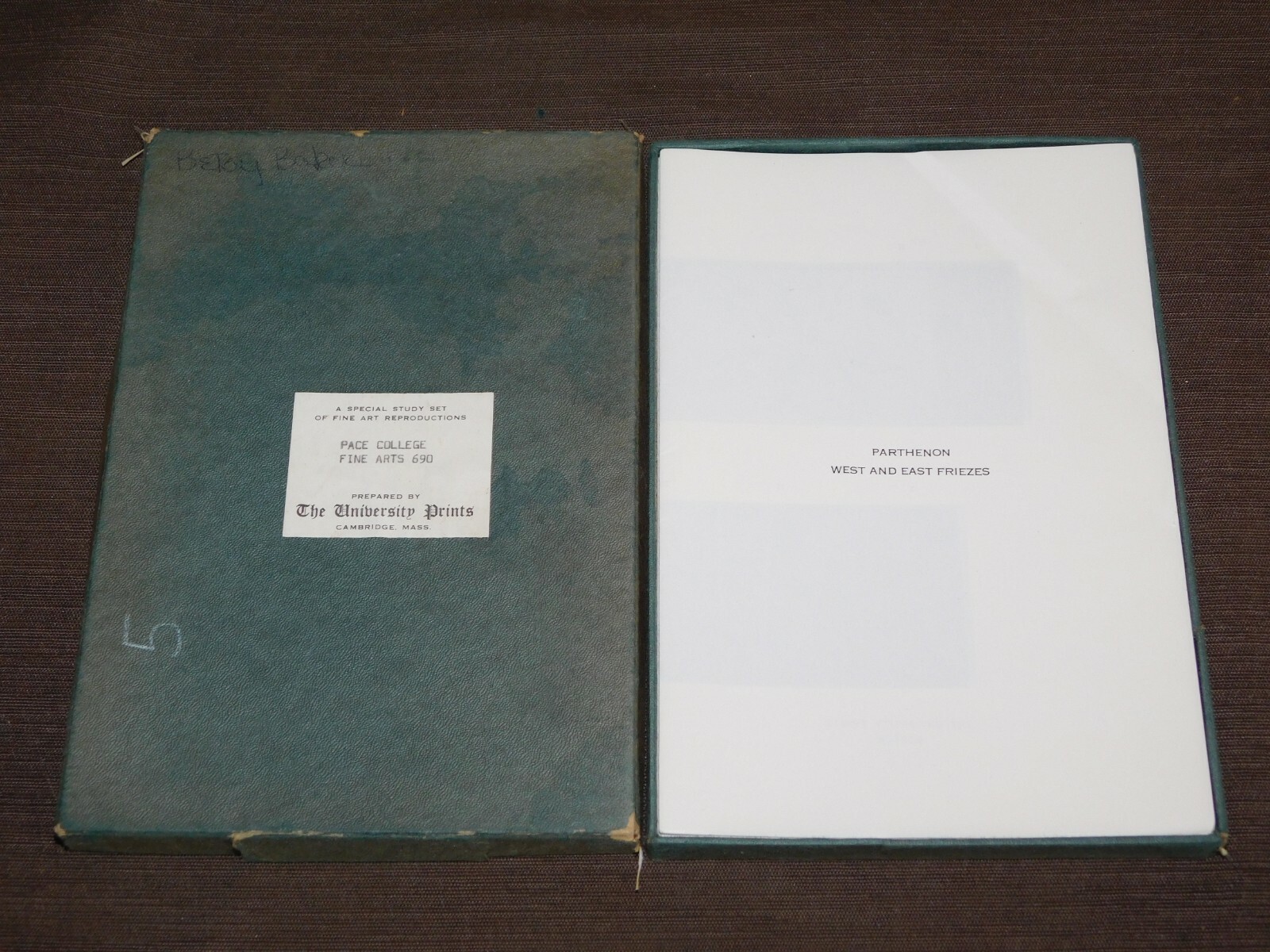 VINTAGE PACE COLLEGE FINE ARTS 690 UNIVERSITY 78 PRINTS