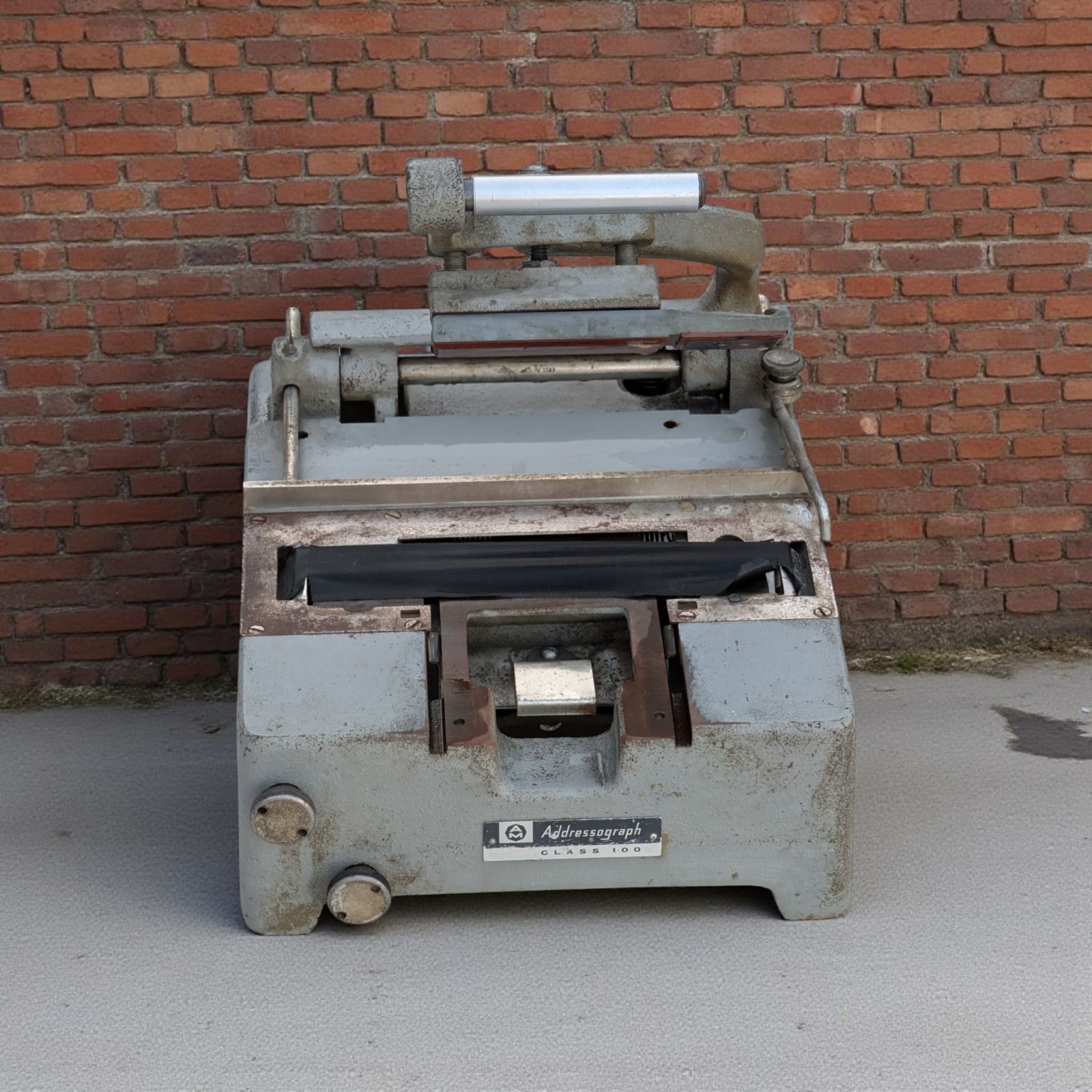 Antique Addressograph Model 100 
