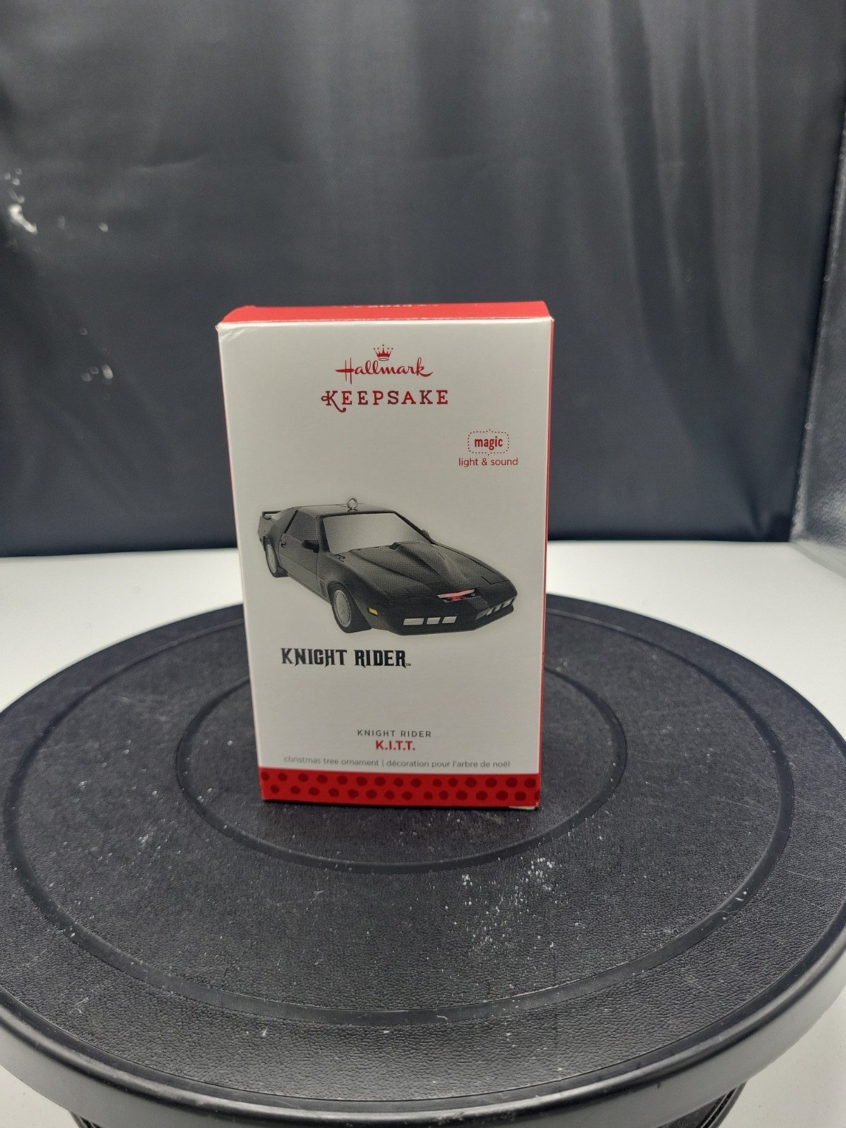 2013 Hallmark Knight Rider K.I.T.T. KITT Light Sound Magic Keepsake Ornament