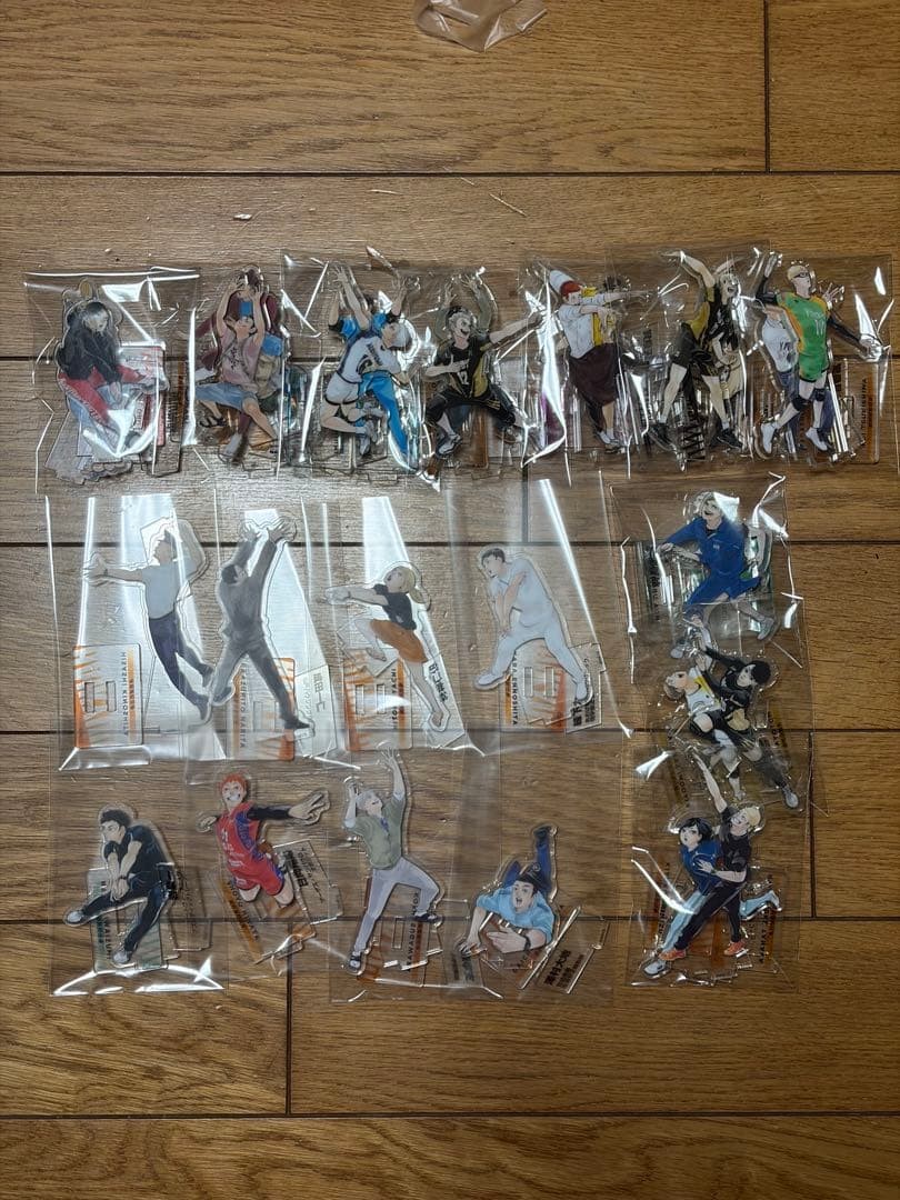 Haikyuu 10th Chronicle Acrylic Stand Set 28pcs Japan Import NTSCJ Limited