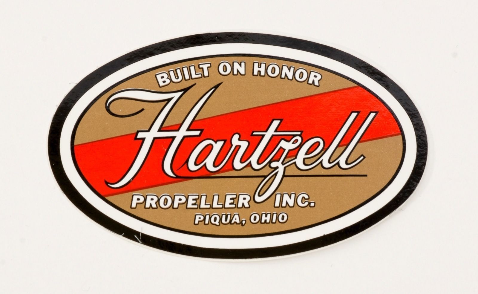 Hartzell Airplane Propeller Decal, Vintage Aviation  DEC-0109