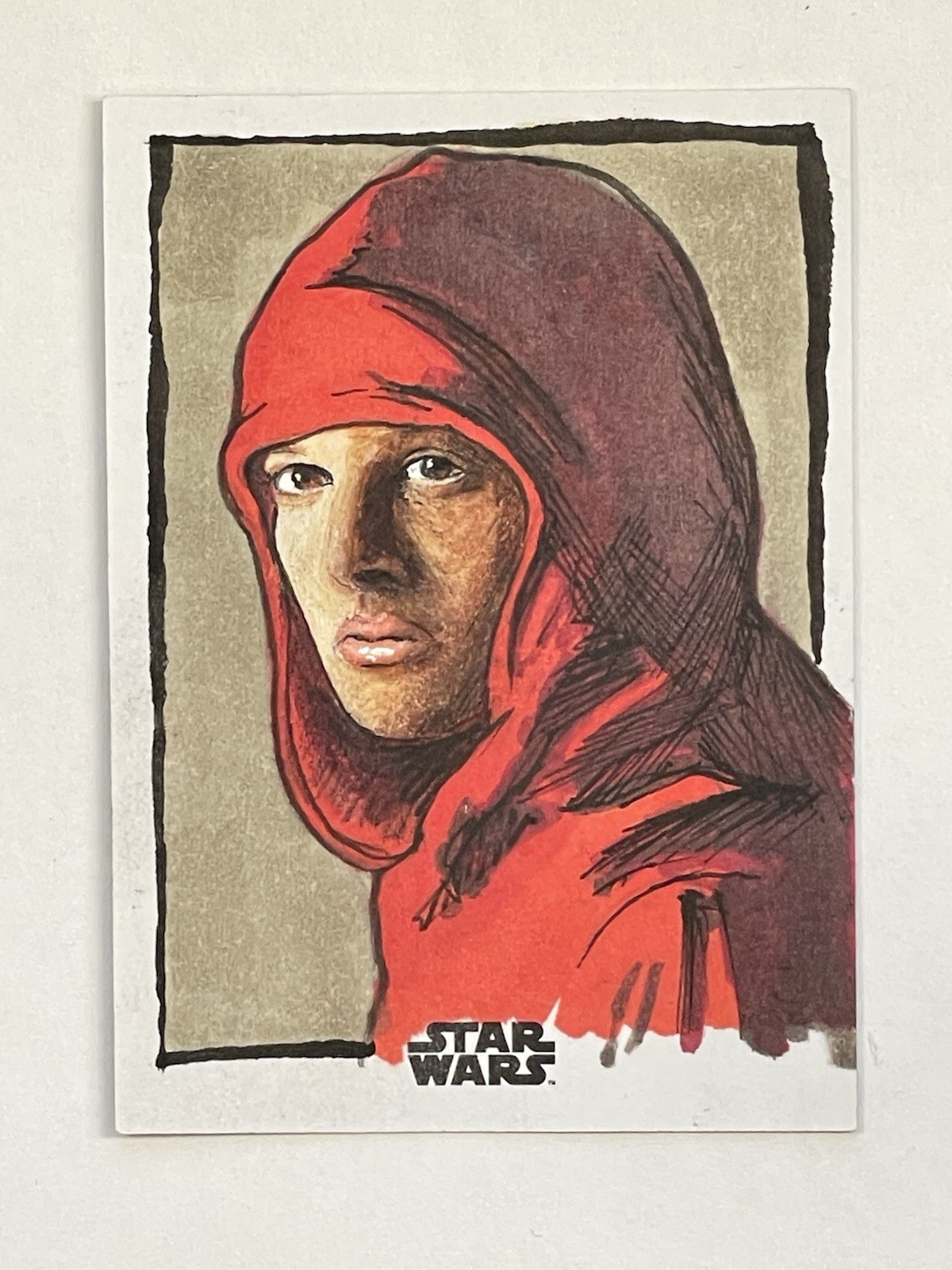 2024 Topps Star Wars Chrome - Padme Amidala - Sketch Card by Ian McKesson