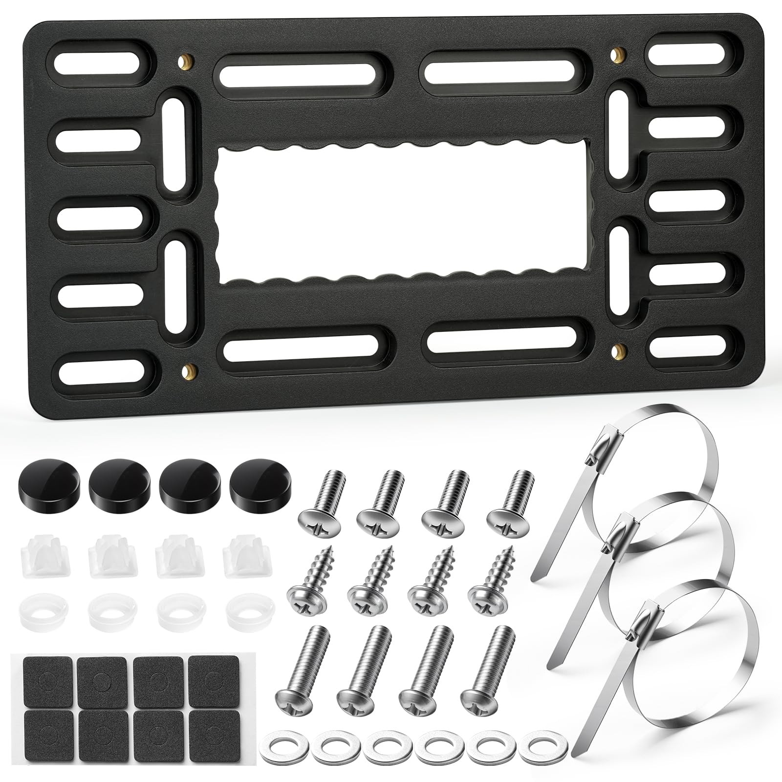 License Plate Holder Universal, Front Bracket 12*6’’, No Drill