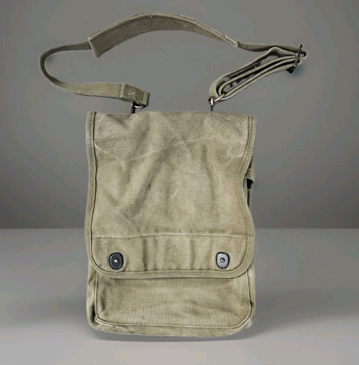 WW2 USMC M1941 Canvas Cargo Knapsack Bag Boyt 43 Named H.G. Bloomer