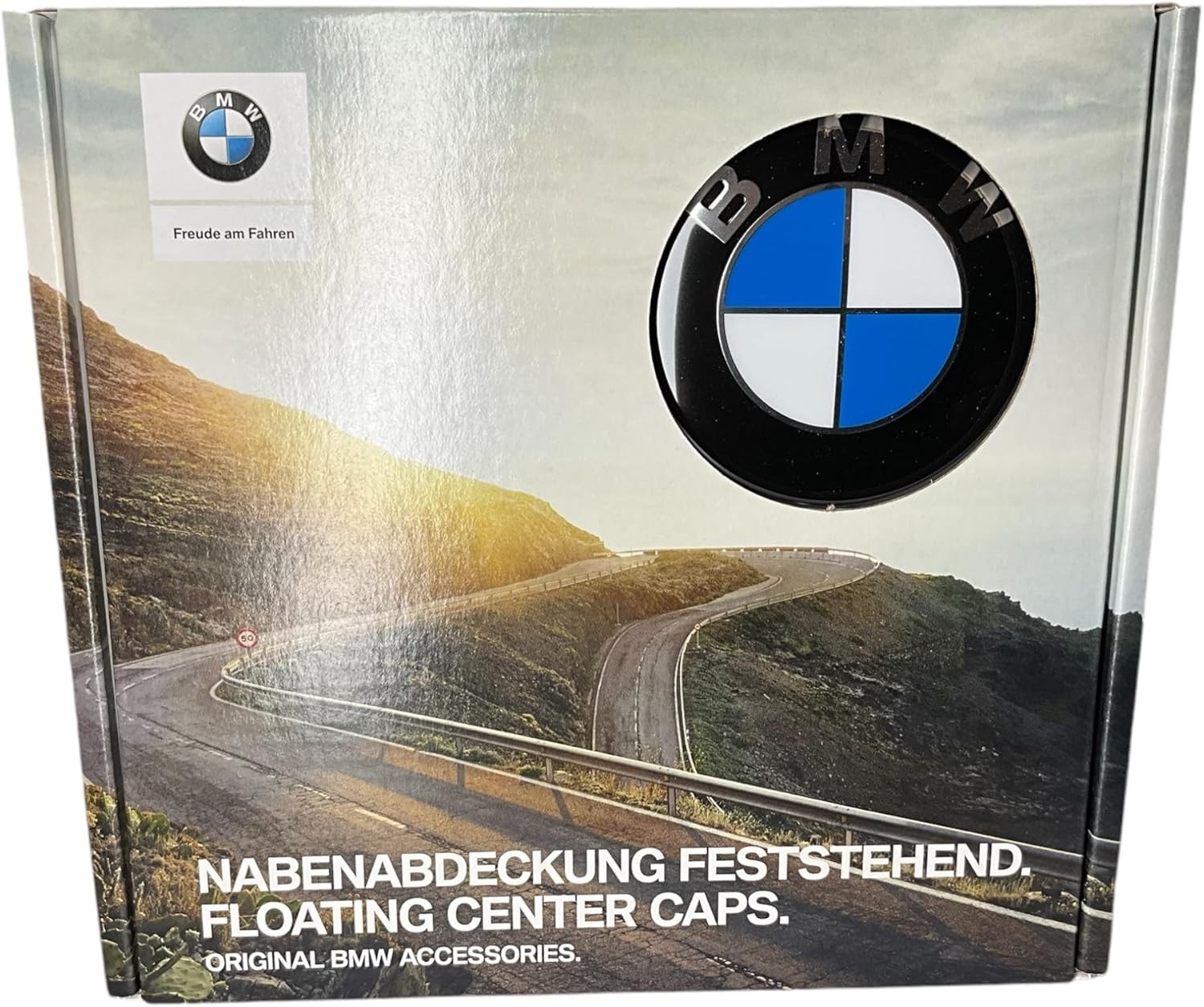 BMW 36122455269 Floating Center Caps Compatible with All Original Alloy Wheel...