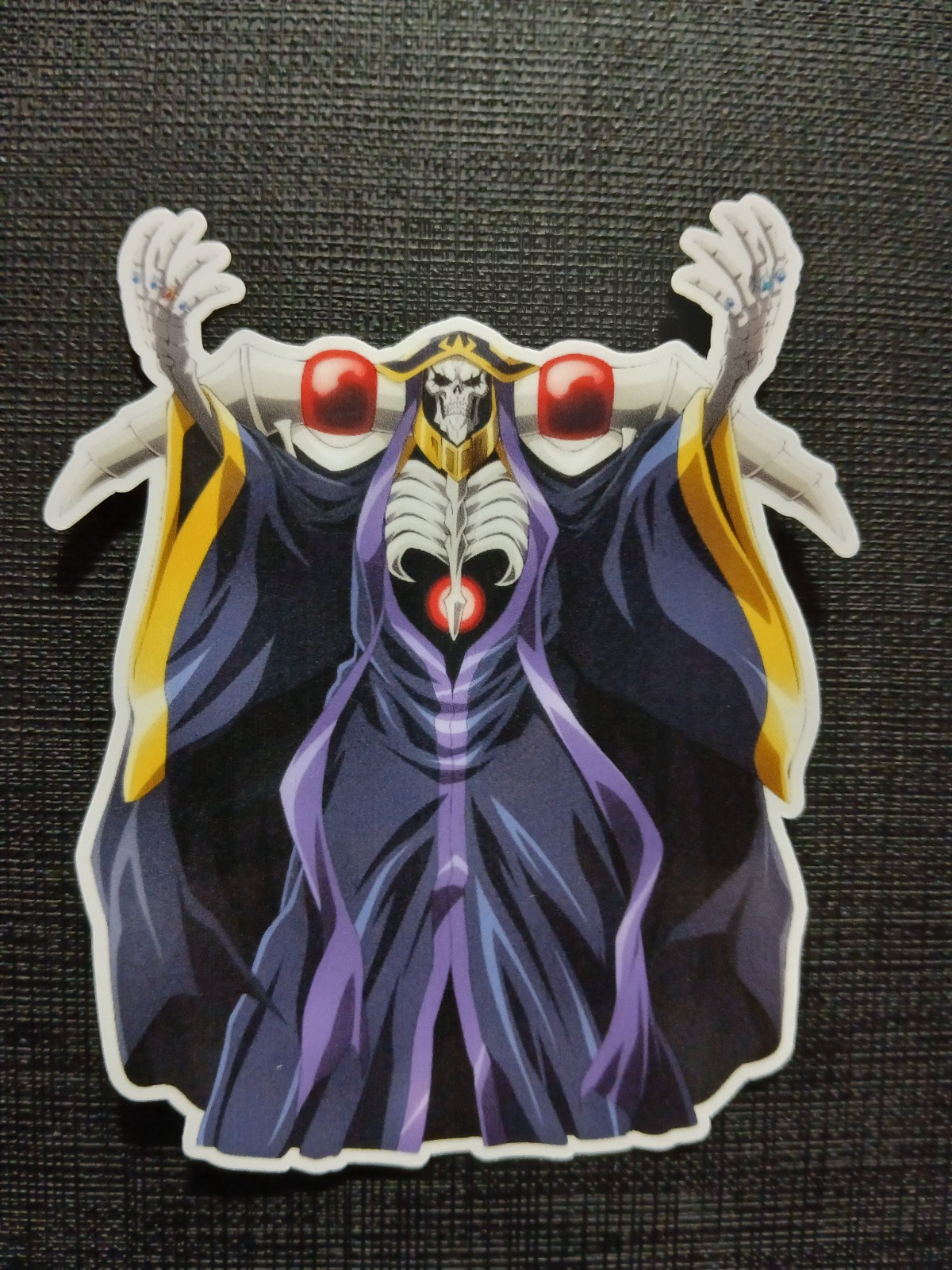 Ainz Ooal Gown from Overlord Glossy Sticker Anime Waterproof