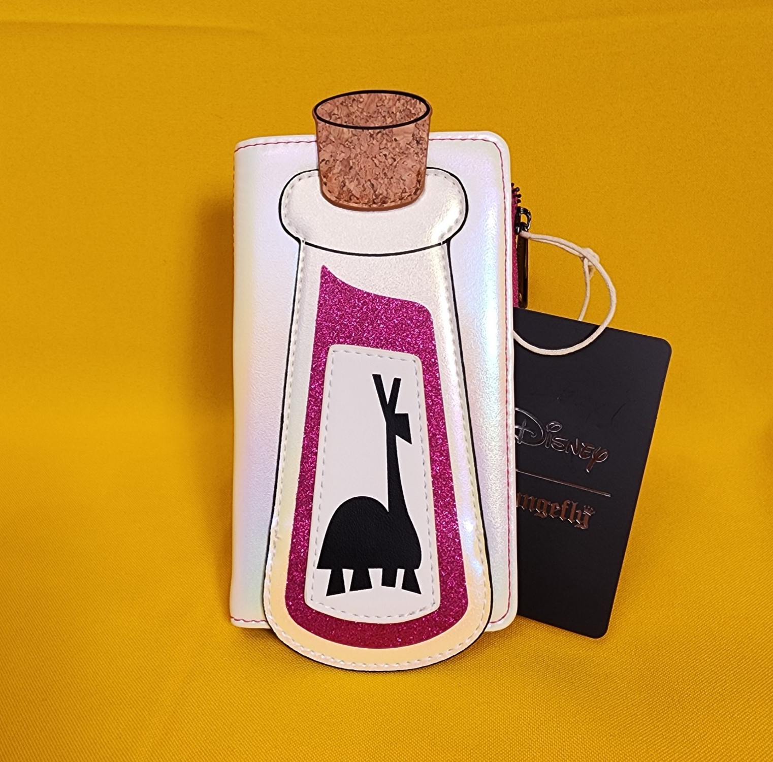 Loungefly Disney The Emperor\'s New Groove Llama Potion Bottle Figural Wallet NEW