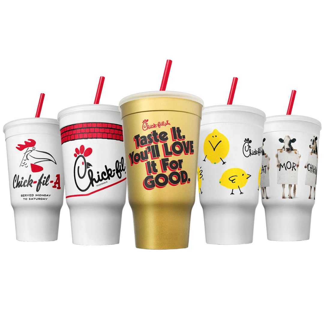 Chick-fil-A Classic Collection Cup Sealed in Original Bag Random Design 1 Cup