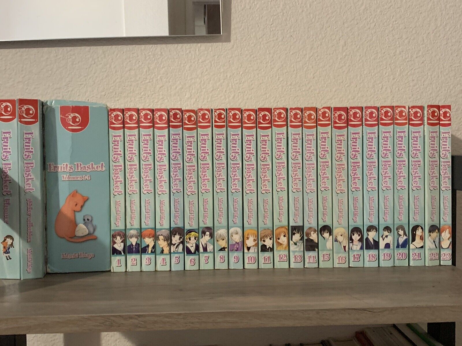 Fruits Basket Manga Complete Set Volume 1-23 English Tokyopop Version Excellent