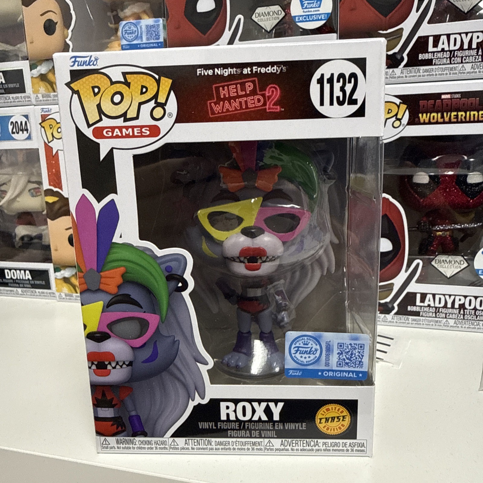 Funko Pop Vinyl: Five Nights at Freddy's - Roxy - Funko (Exclusive) #1132 Chase