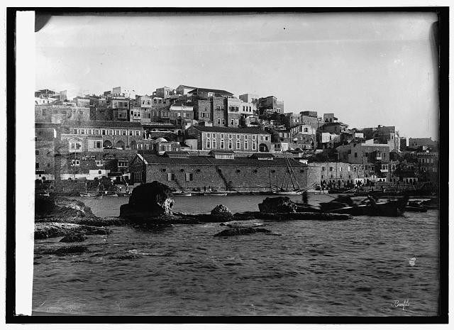 Photo:Jaffa Tel Aviv Israel 1910s Waterfront Channel Port City