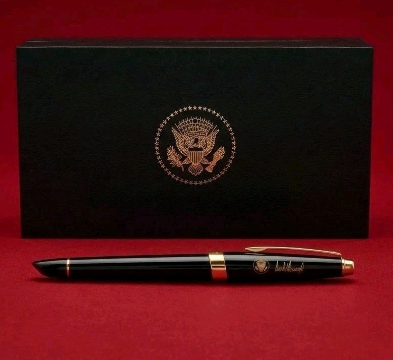 Rare Authentic President Donald J Trump Cross Executive Order Pen—Used By POTUS Rare Authentic President Donald J Trump Cross Executive Order Pen—Used By POTUS