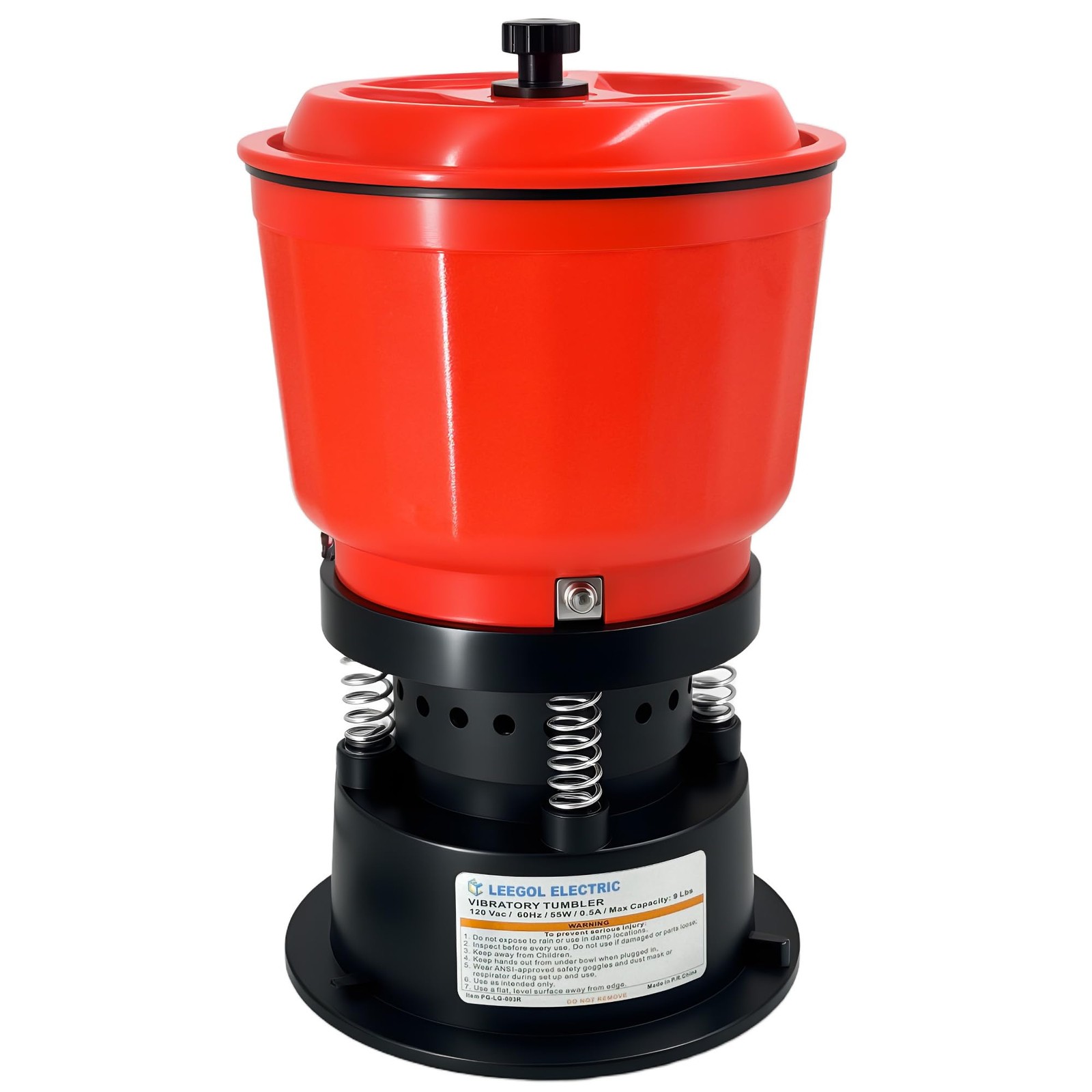 9 lb Vibratory Tumbler For Metal Polishing Rock Coin 9 lb Vibratory Tumbler For Metal Polishing Rock Coin