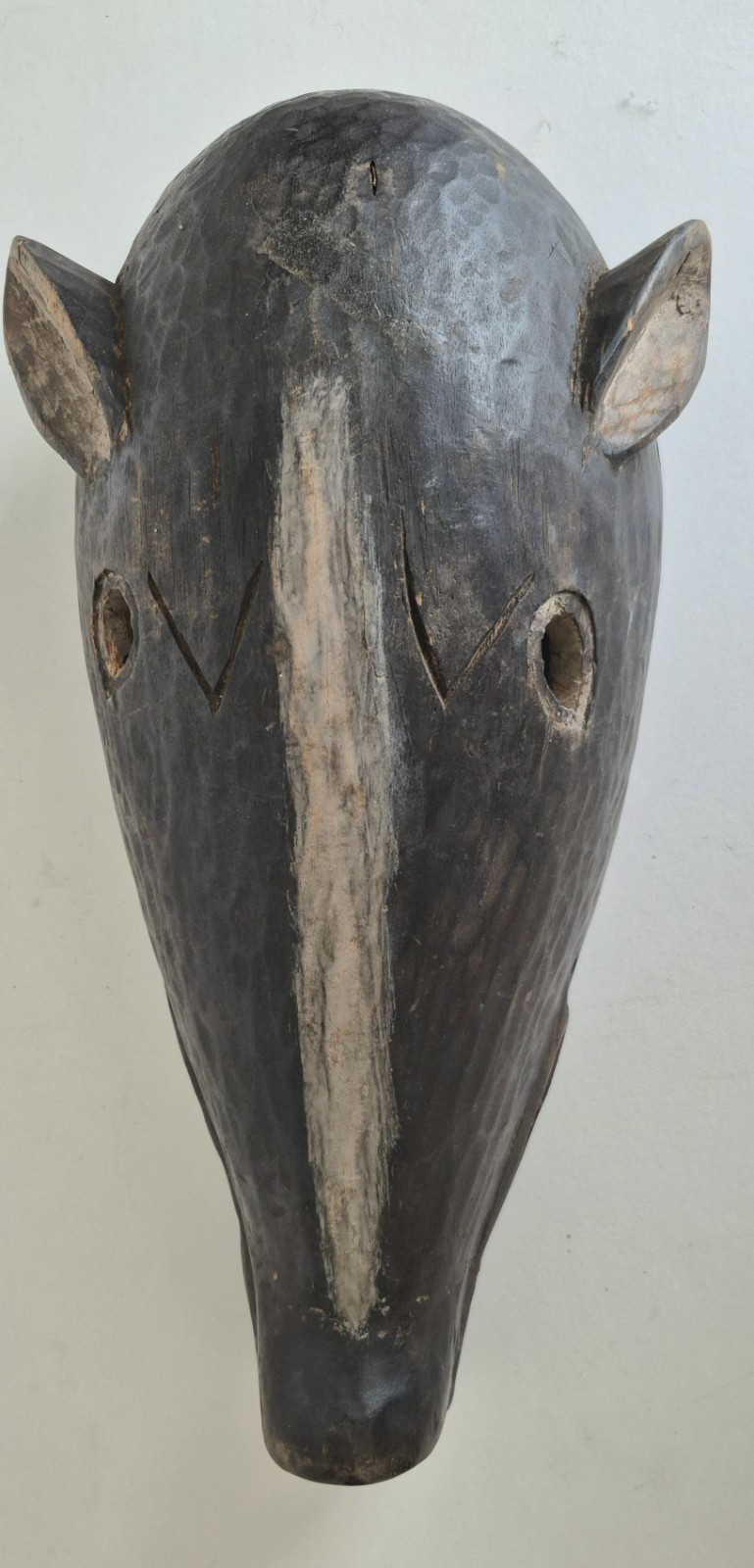 Primitive Guro Wood Animal Mask From Ivory COAST.