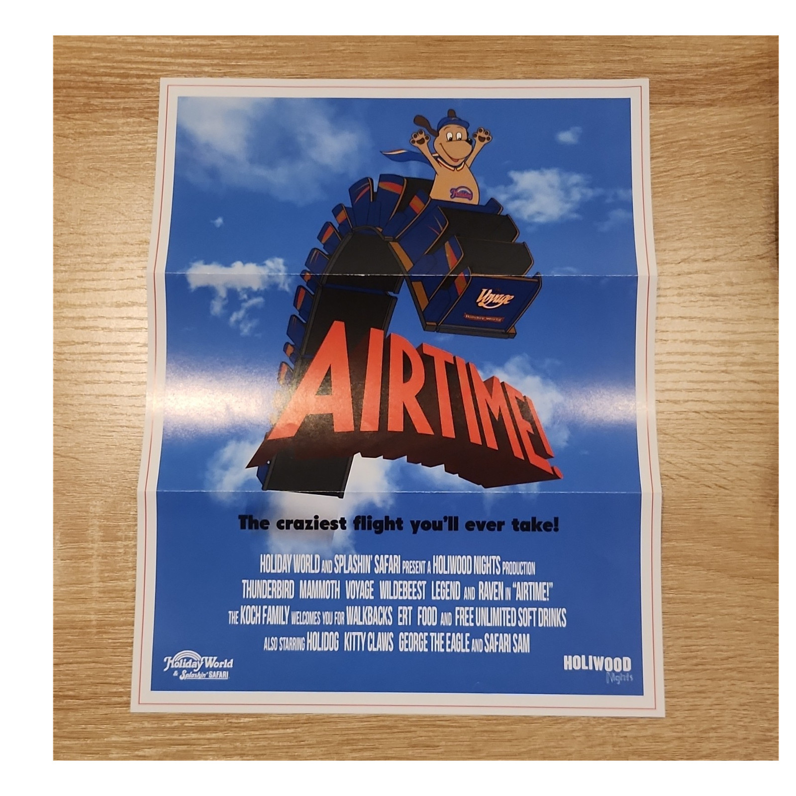 Holiday World Holiwood Nights Airtime Event Poster