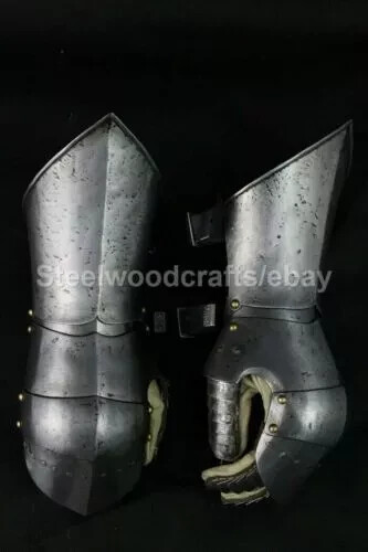Medieval Hammered Steel HMB Knight Mitten Gauntlets Armor Warrior Gloves