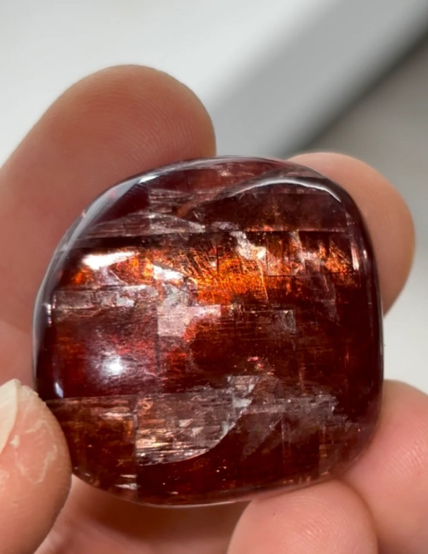 Incredibly Vibrant Red Villiaumite