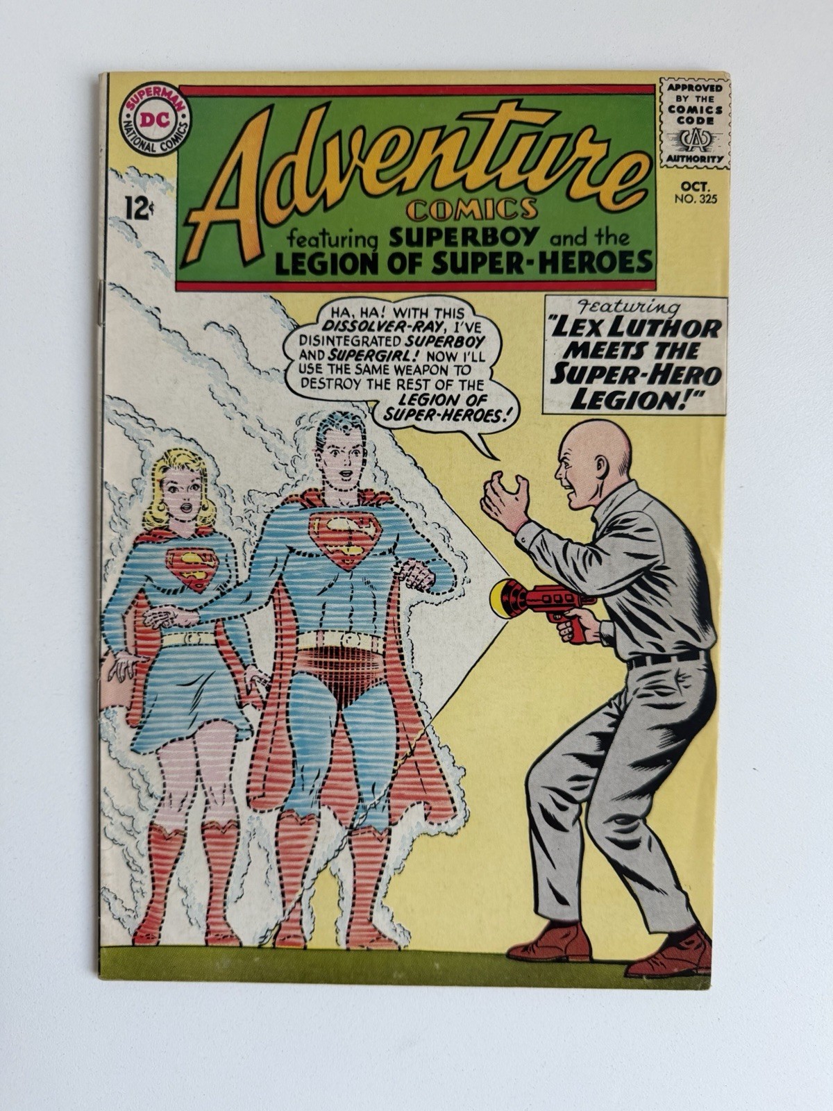 Adventure Comics #325 FN+ Lex Luthor Superboy Legion Of Super-Heroes 1964 DC
