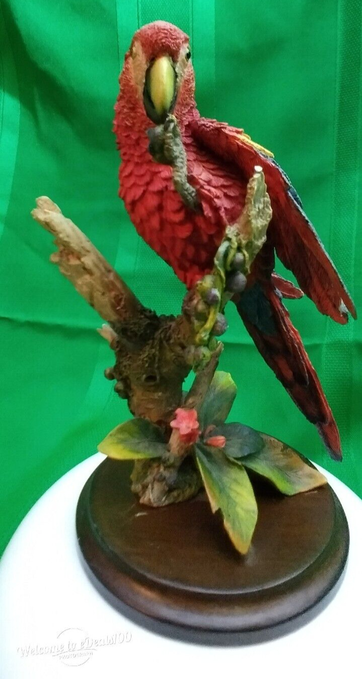 Country Artists Scarlet Rainbow By KIeith Sherwin 04087 birds figurine