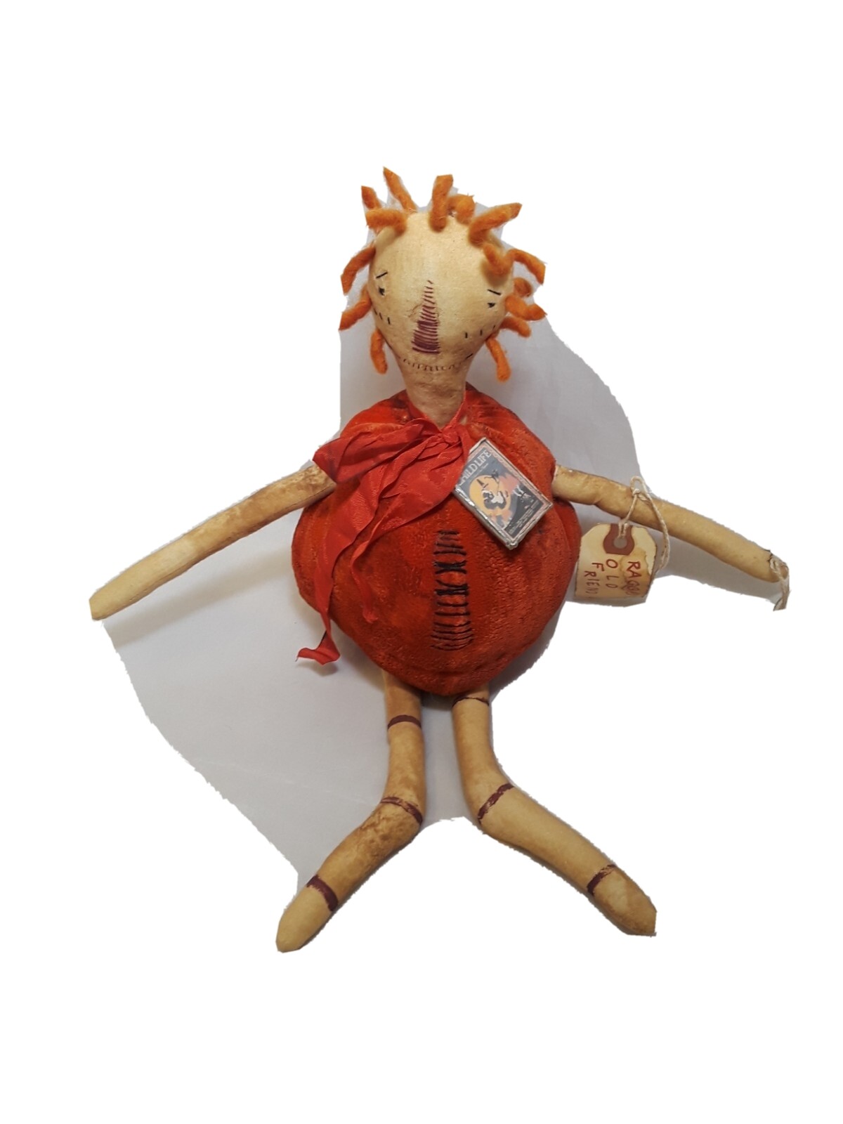 Vintage Raggedy Old Friend Doll \