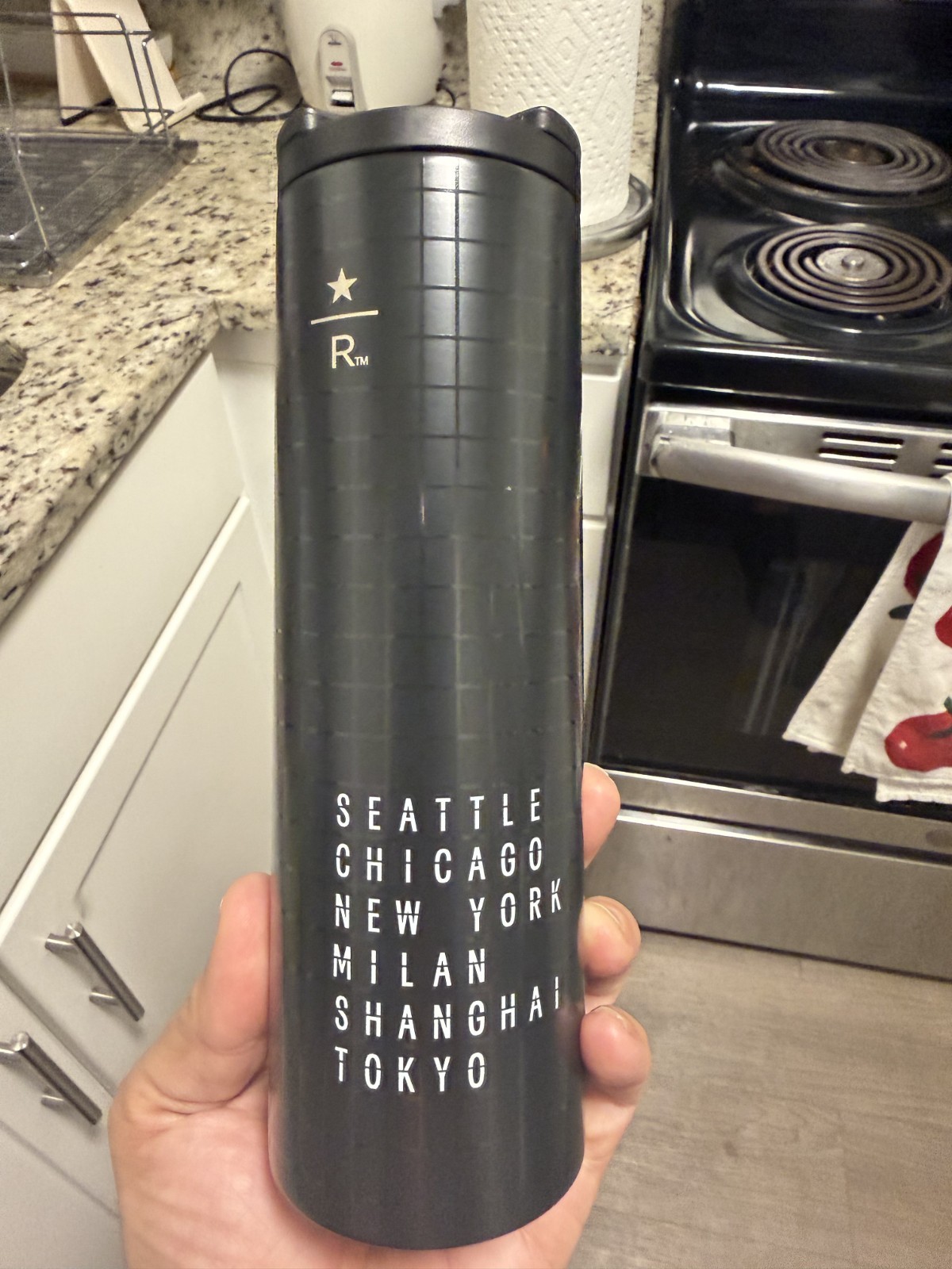 Starbucks Reserve Stainless Steel Tumbler Global Cities Collection