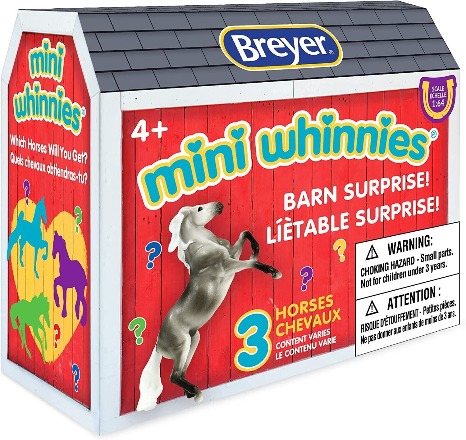 Breyer Horses Mini Whinnies Barn Surprise 3 Horse Random Assortment #7846