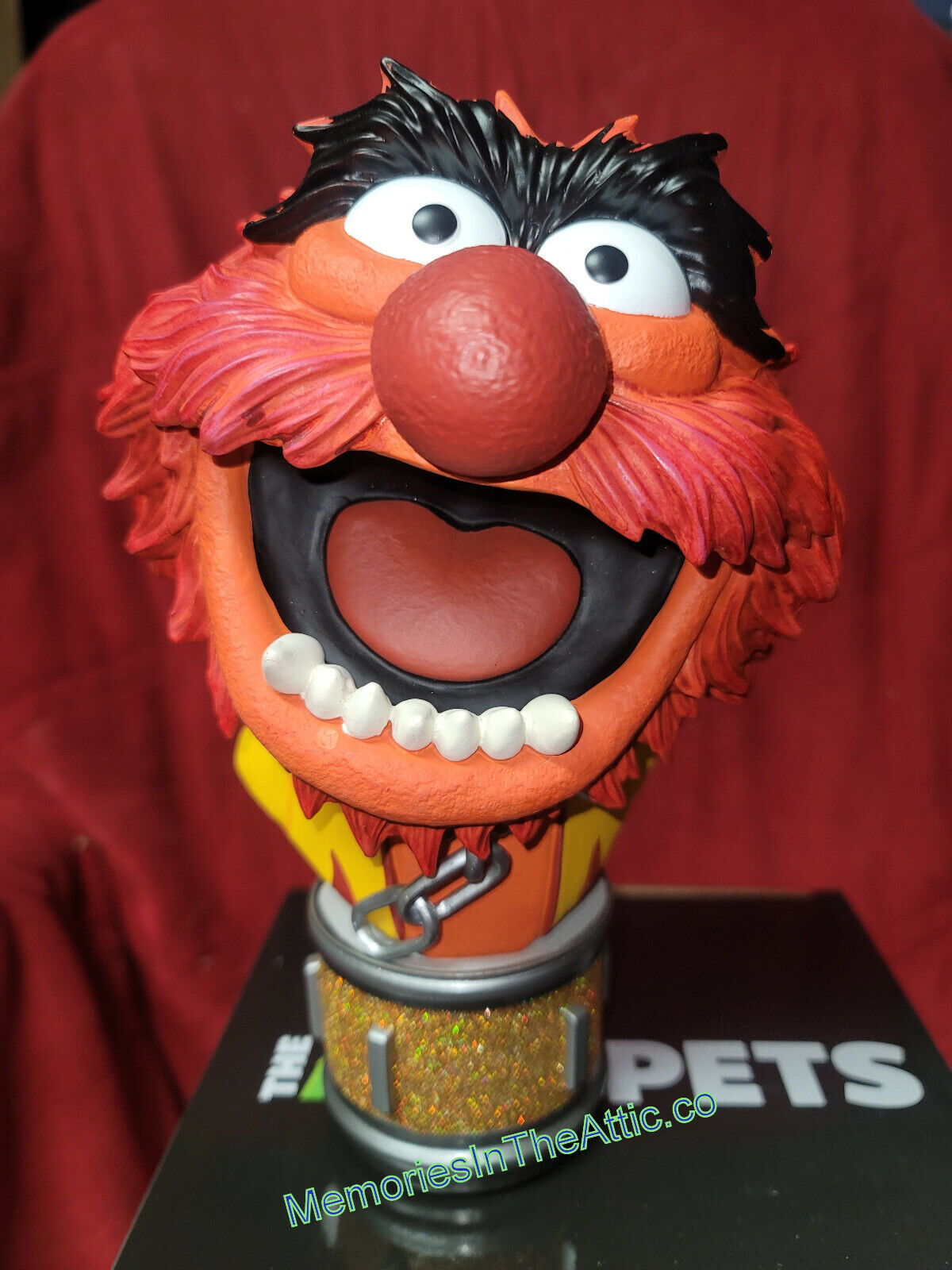 Diamond Select Toys Legends Movie The Muppets Animal 1/2 Scale Bust 3D Drum Base