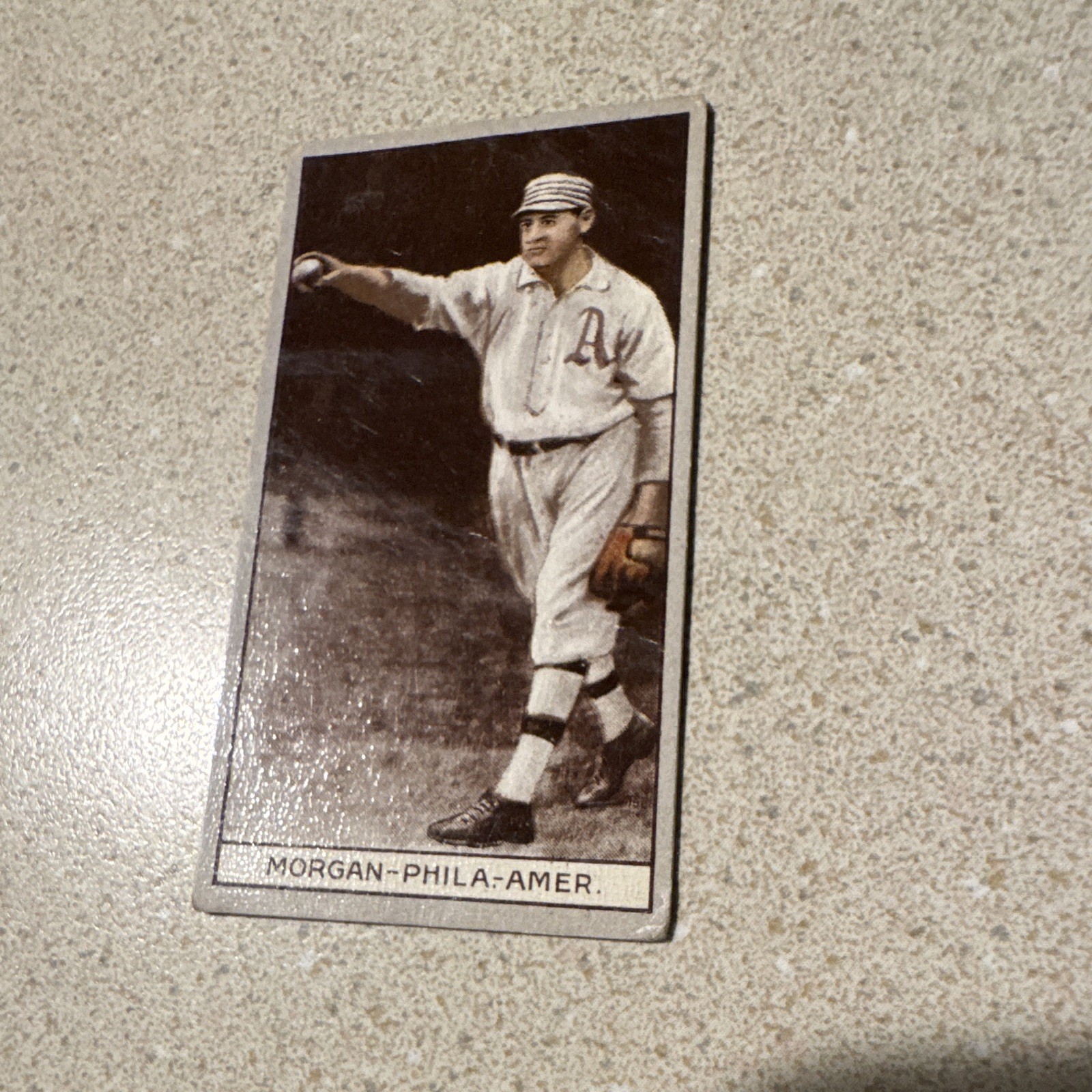 Cy Morgan Philadelphia Americans Recruit Little Cigars Tobacco Card 1912 T207