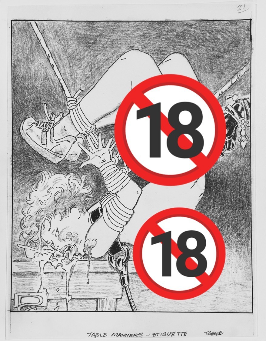 Dementia (Tom Sutton) - Bizarre Bondage #1 - RARE Original Art