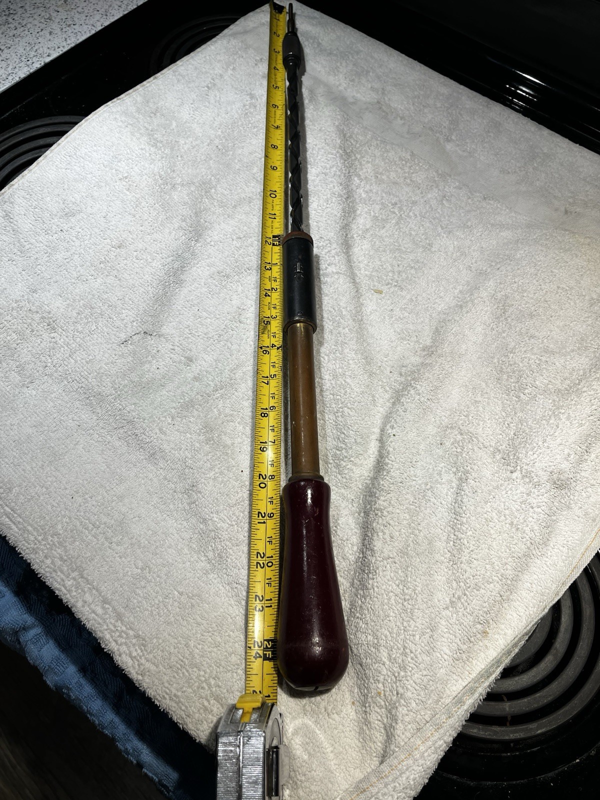 Vintage Yankee #31A Drill And Bit Steel And Brass