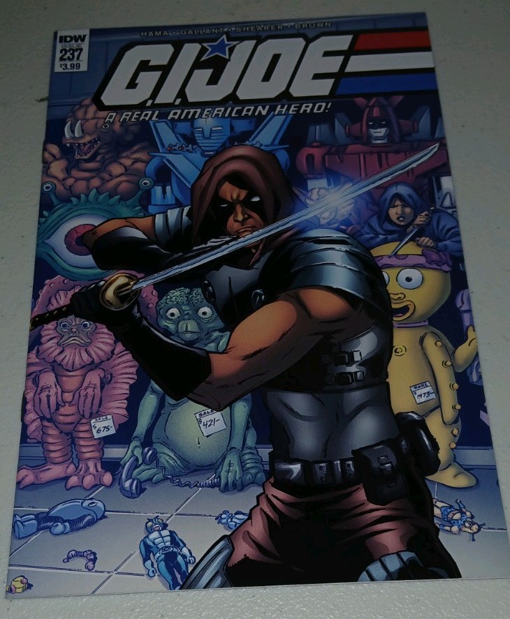 IDW G.I. Joe: A Real American Hero #237 - Snake Eyes - Larry Hama