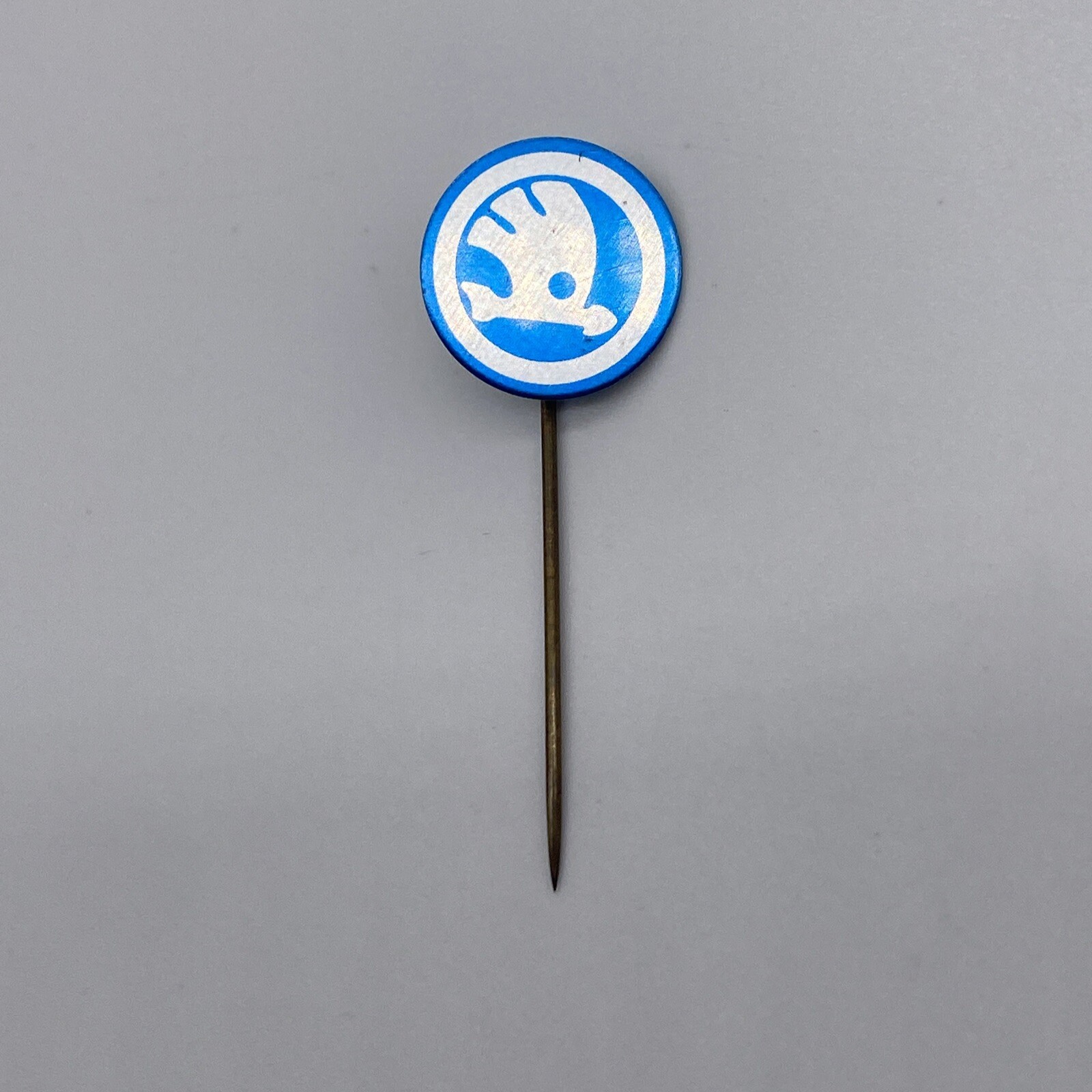 Vintage Skoda Logo Emblem Metal Automotive Lapel Hat Stick Pin