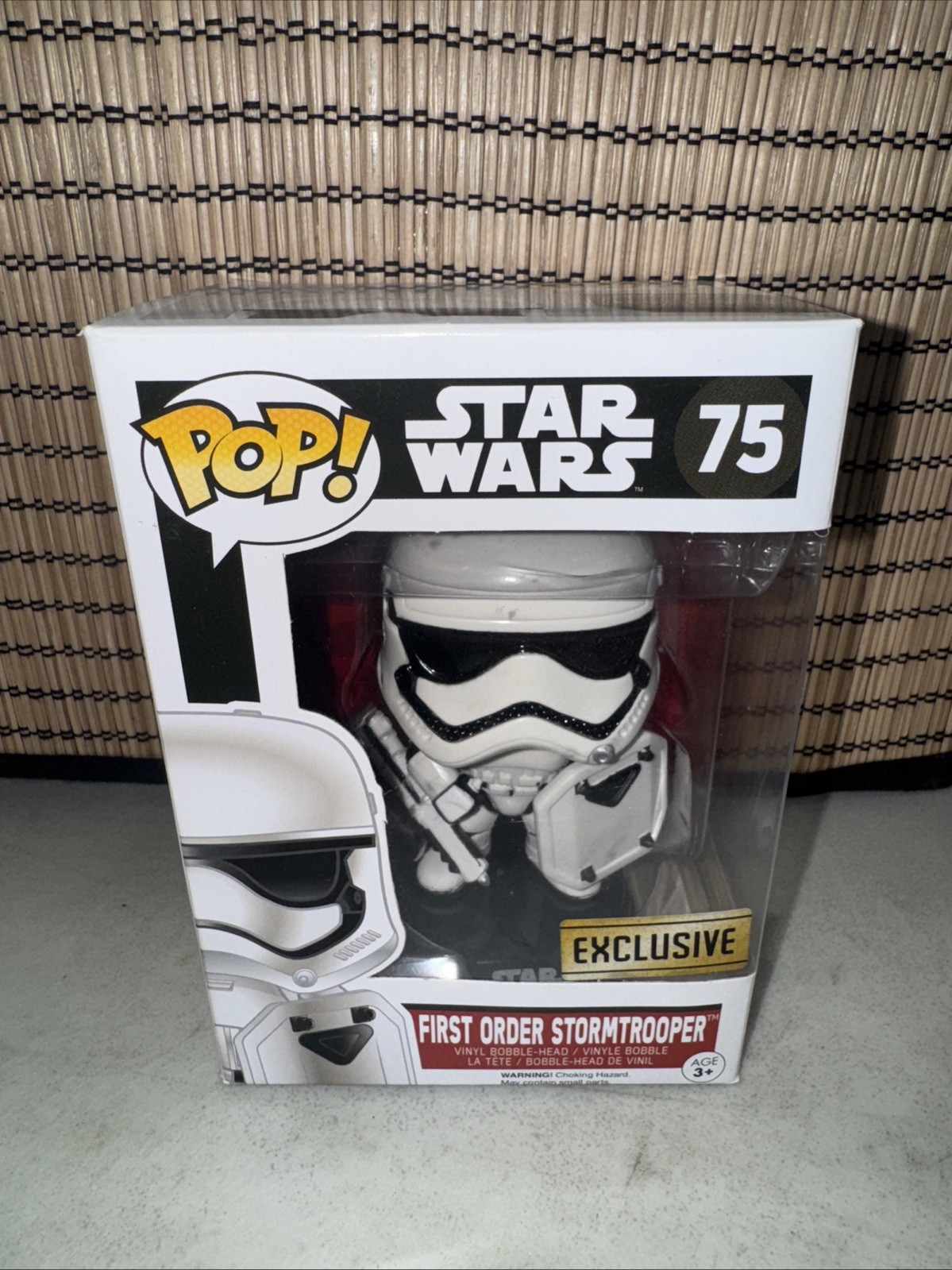 Funko Pop Star Wars - Stormtrooper (Riot Gear) -  (Exclusive) #75