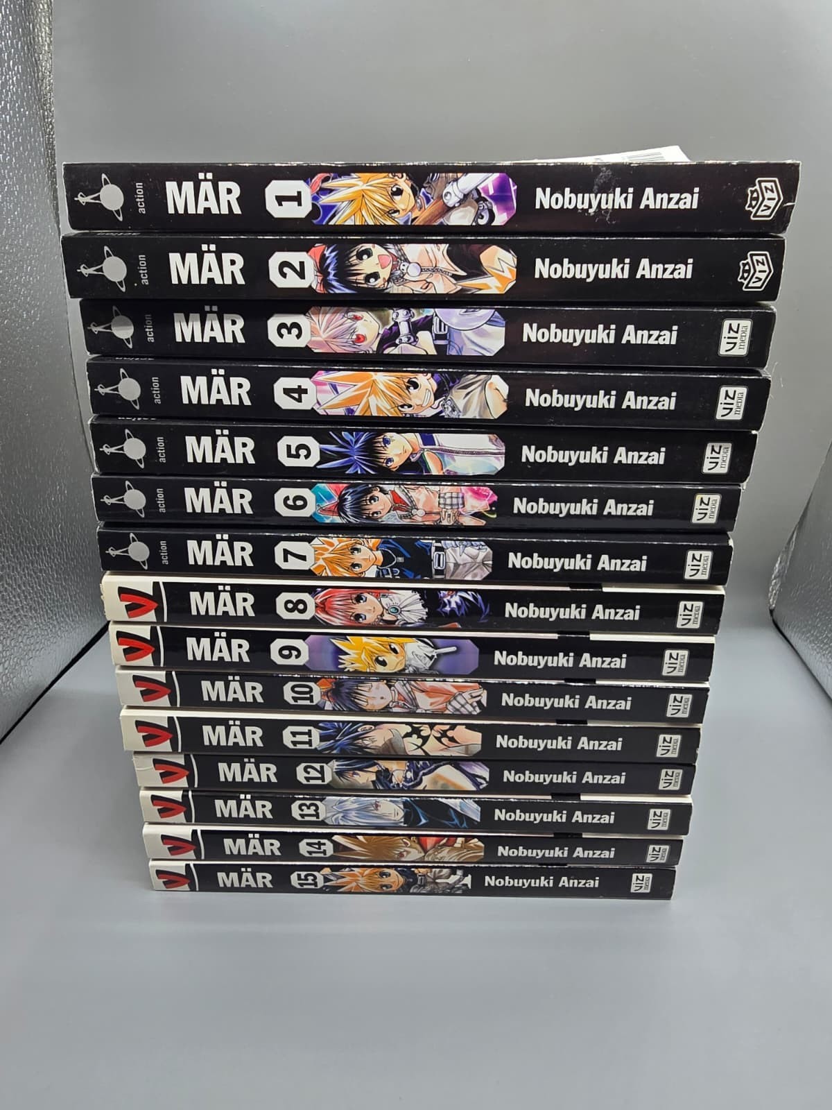 COMPLETE MÄR Marchen Awakens English Manga 1-15 Books by Nobuyuki Anzai-NEW COMPLETE MÄR Marchen Awakens English Manga 1-15 Books by Nobuyuki Anzai-NEW