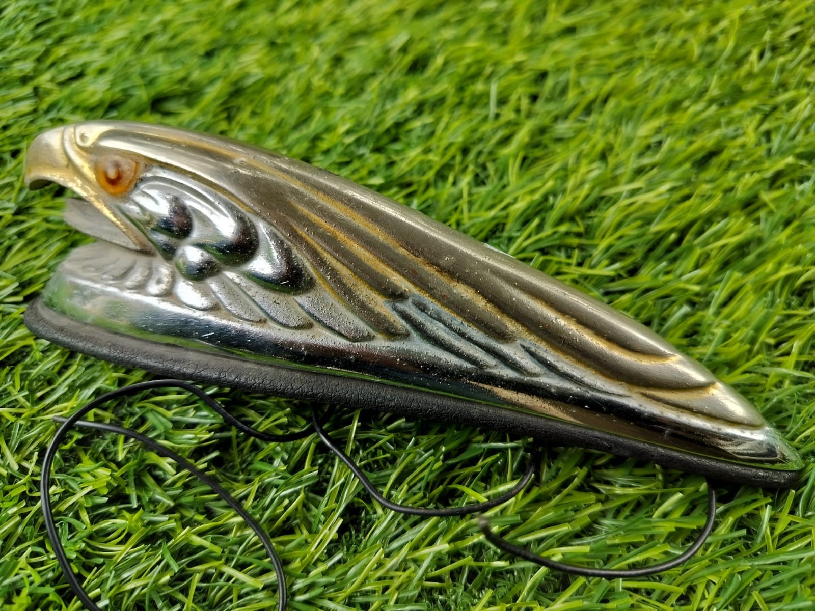 Vintage Harley Davidson Touring eagle head front ornament Vintage Harley Davidson Touring eagle head front ornament